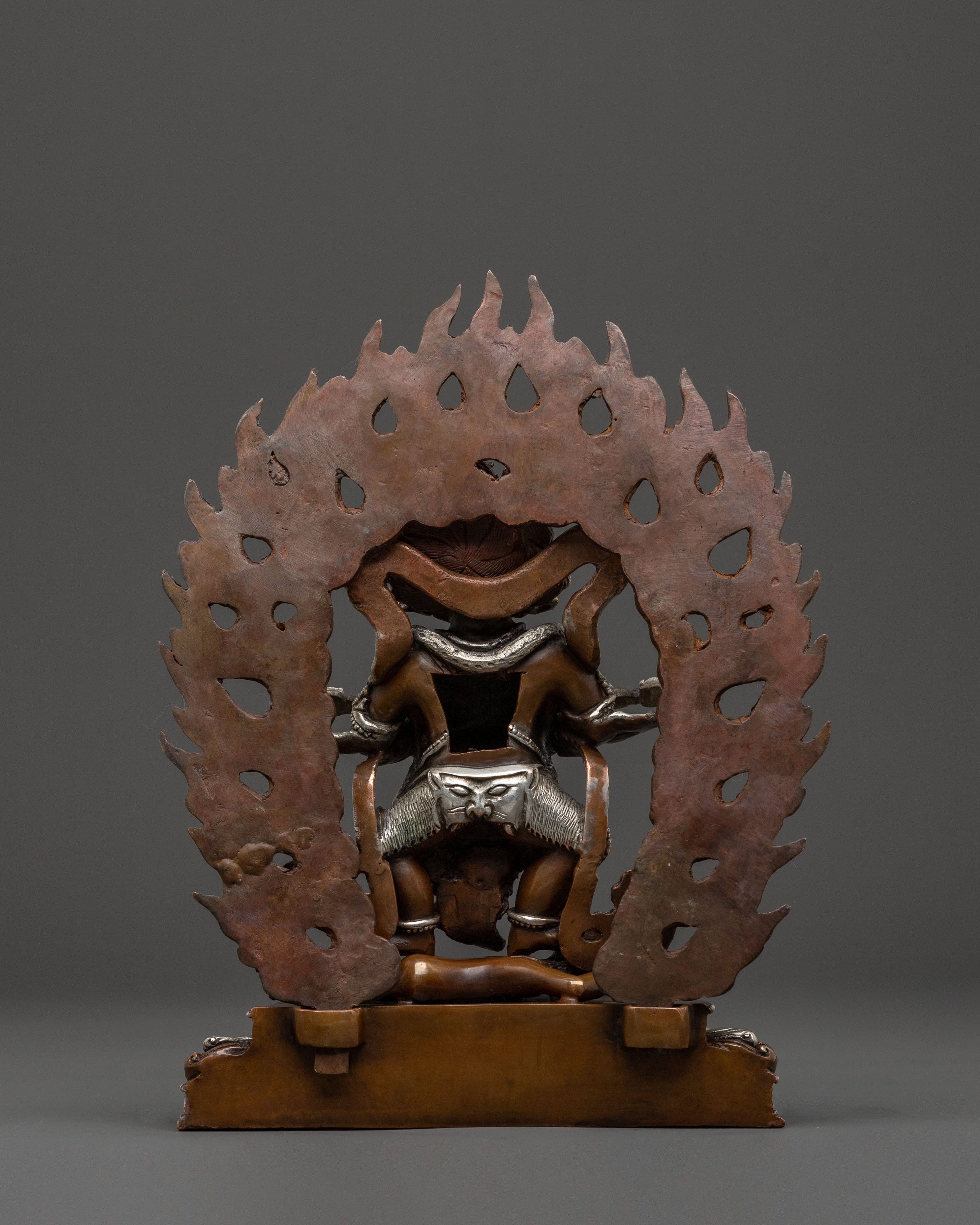 Shakya Mahakala Statue of Protection | Fierce Tibetan Protector