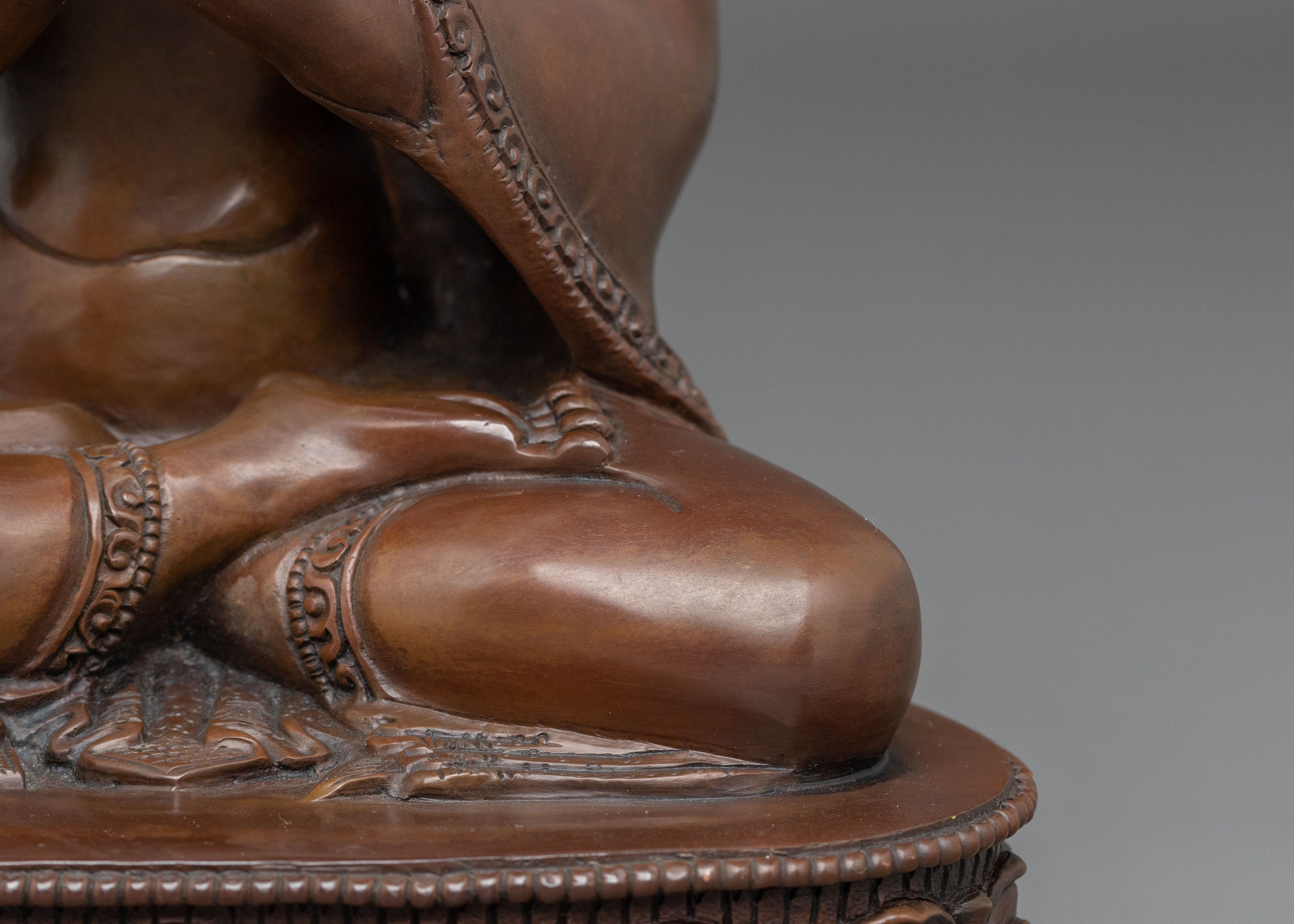 Vairocana Meditation Sculpture: Tibetan Buddhist Sacred Sculpture