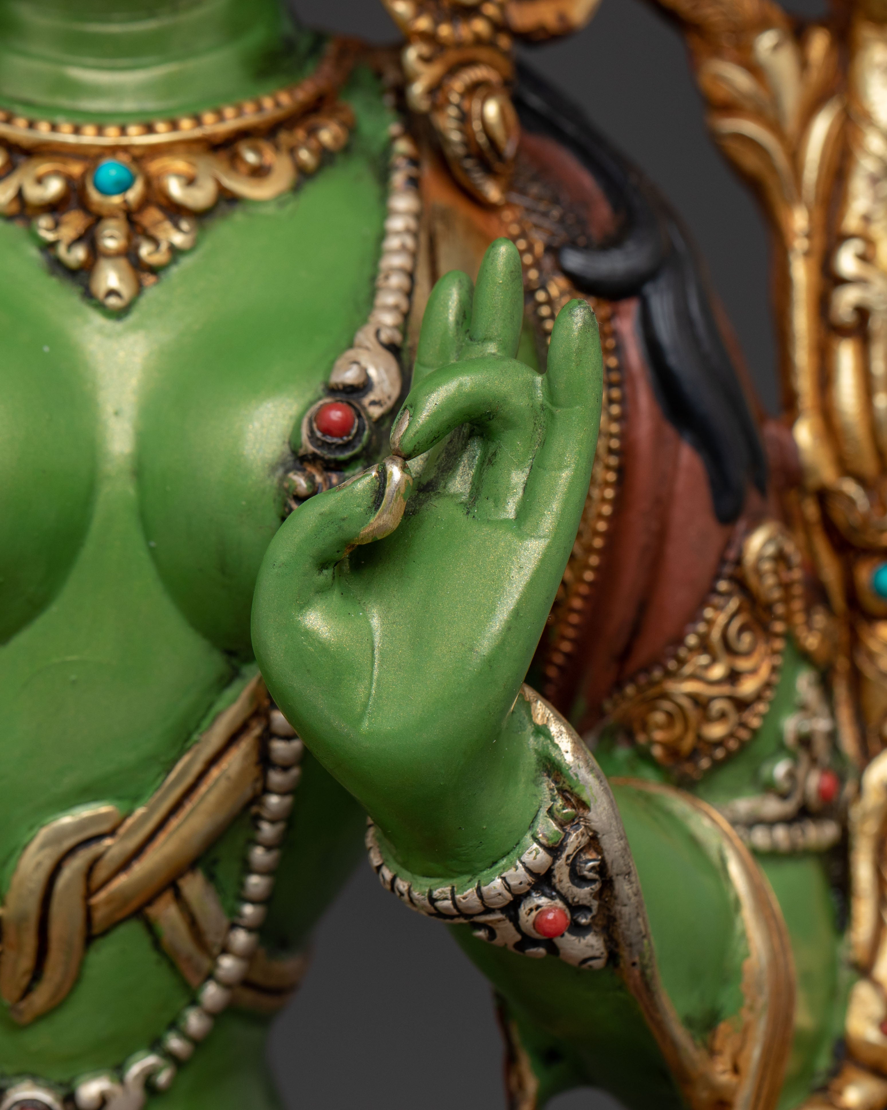 Statue of Shyama Tara (Green Tara) | Mother of Liberation