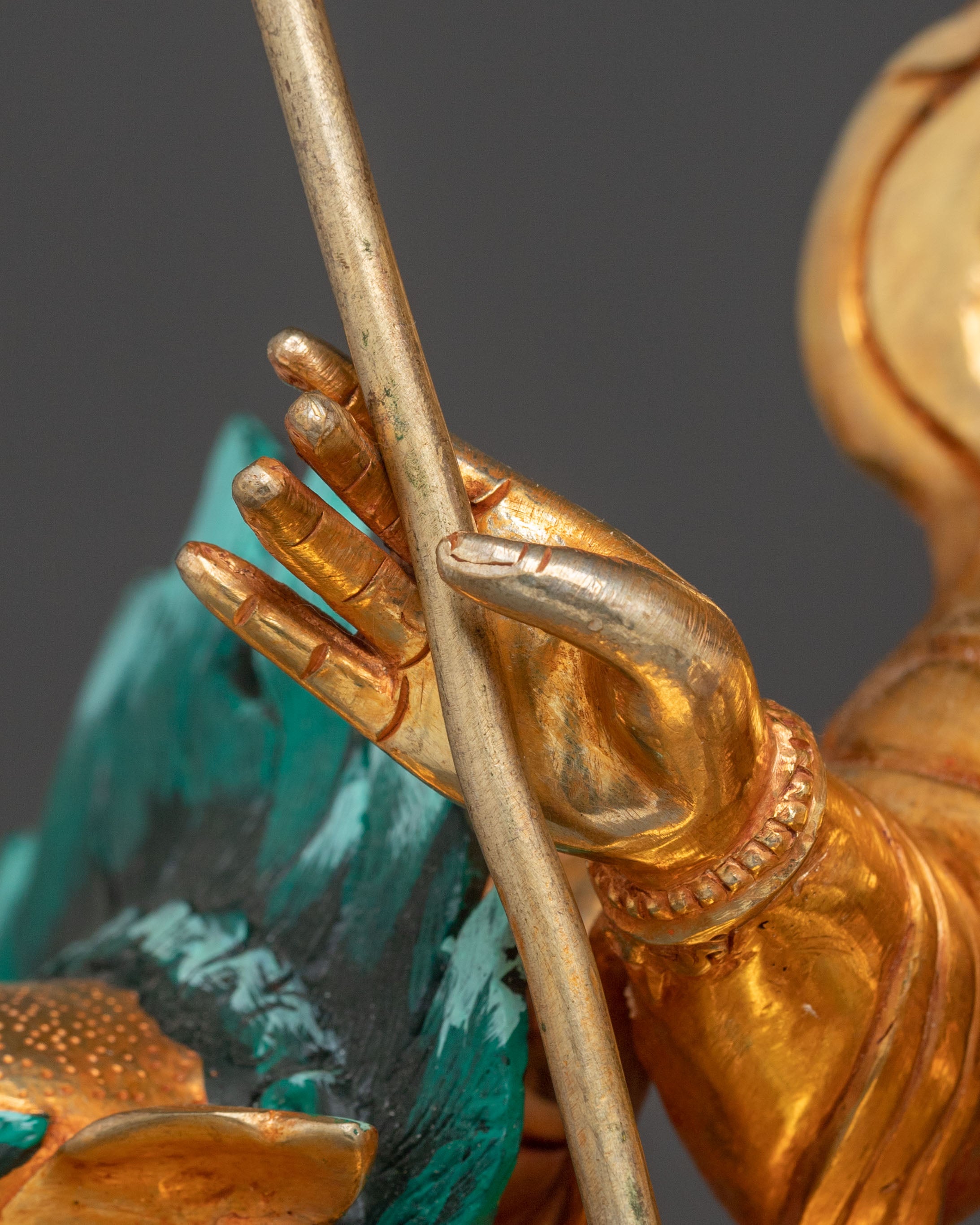 24K Gold Gilded Handcrafted Namtoshe Statue