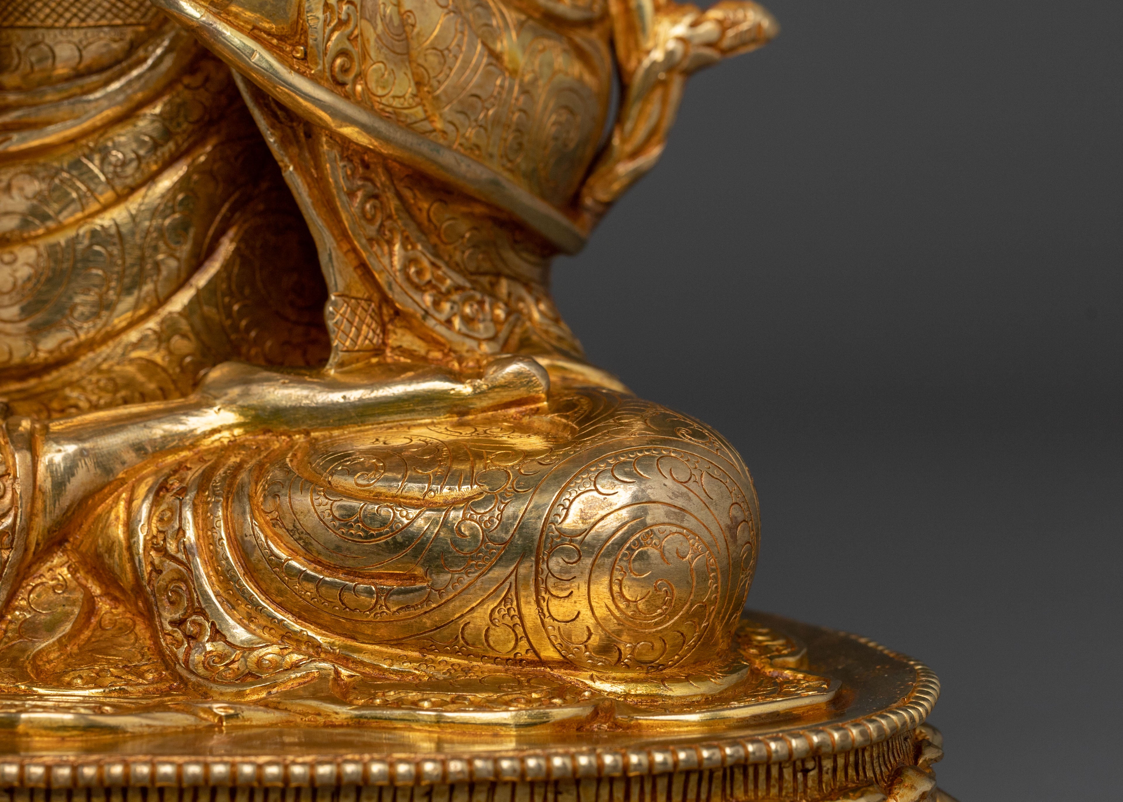 Tsongkhapa Buddhist Handcrafted Statue
