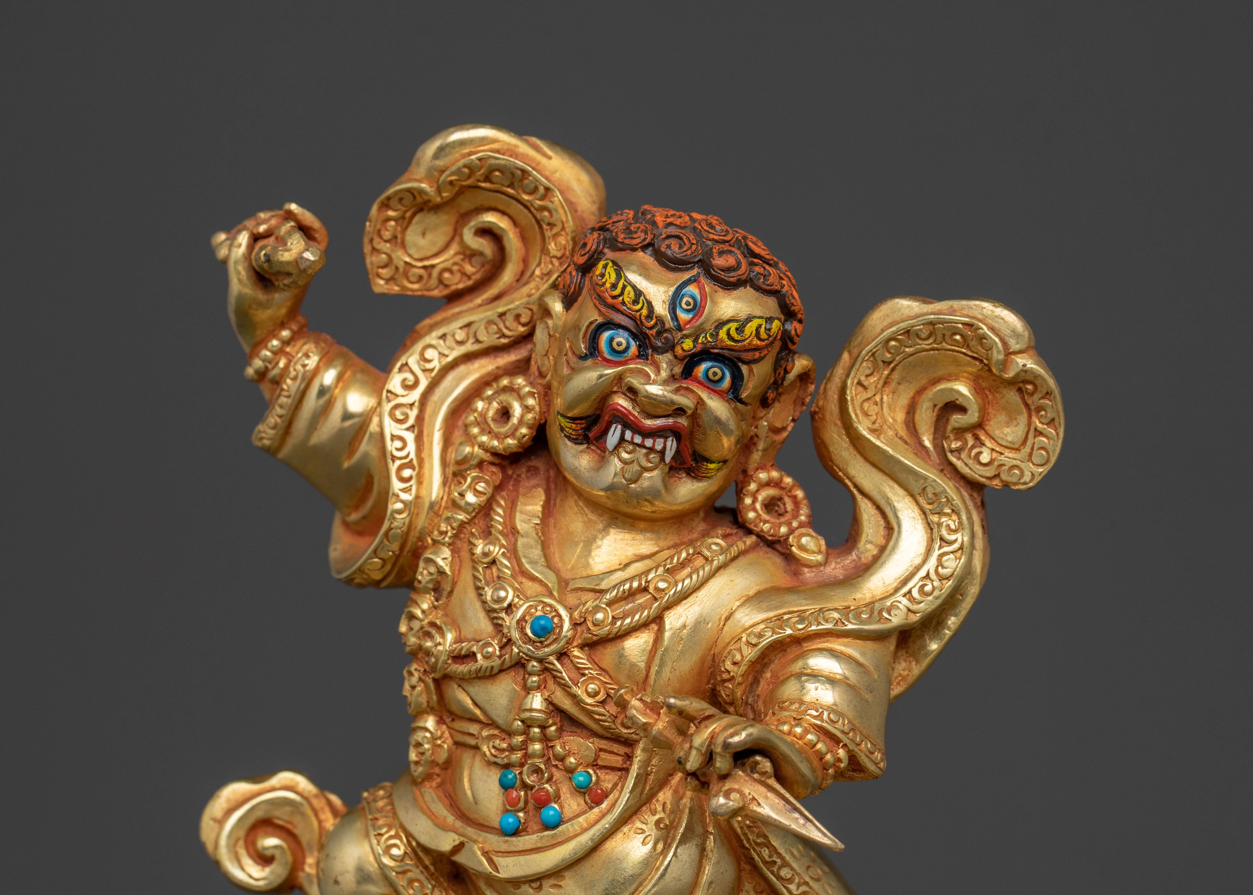 Dorje Drollo Statue | Tibetan Buddhist Protector