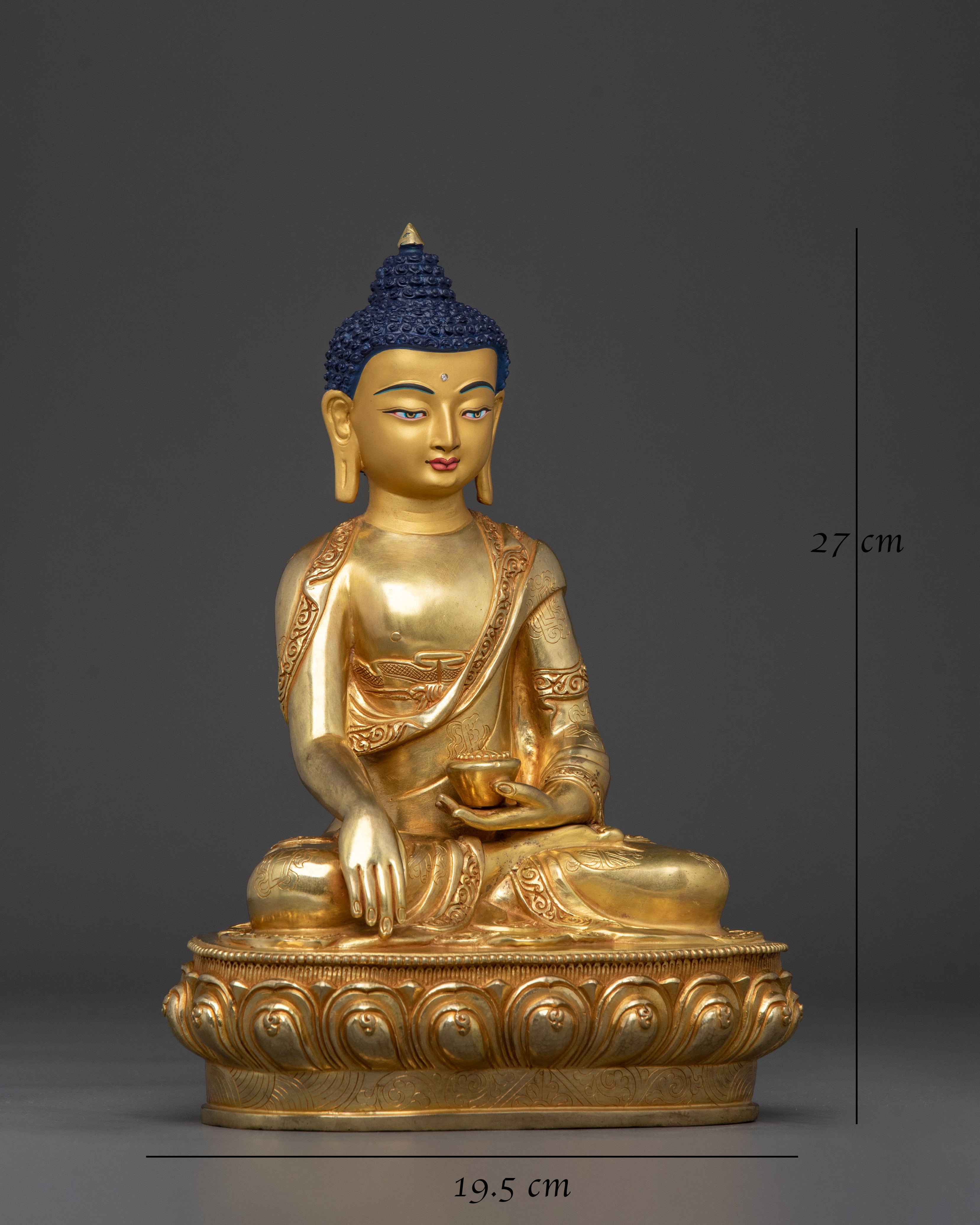 Handmade Shakyamuni Buddha Spiritual Figurine