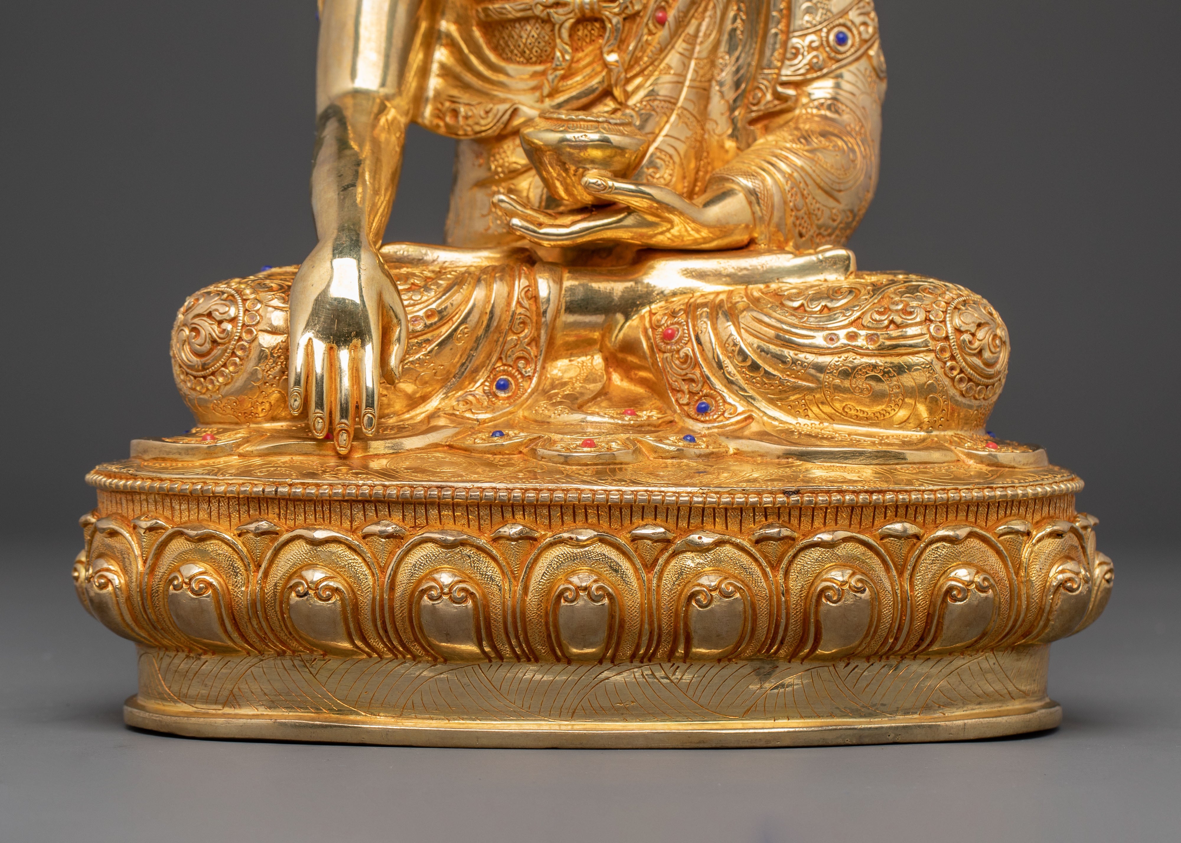 Handcrafted Shakyamuni Buddha Statue: Symbol of Power and Wisdom
