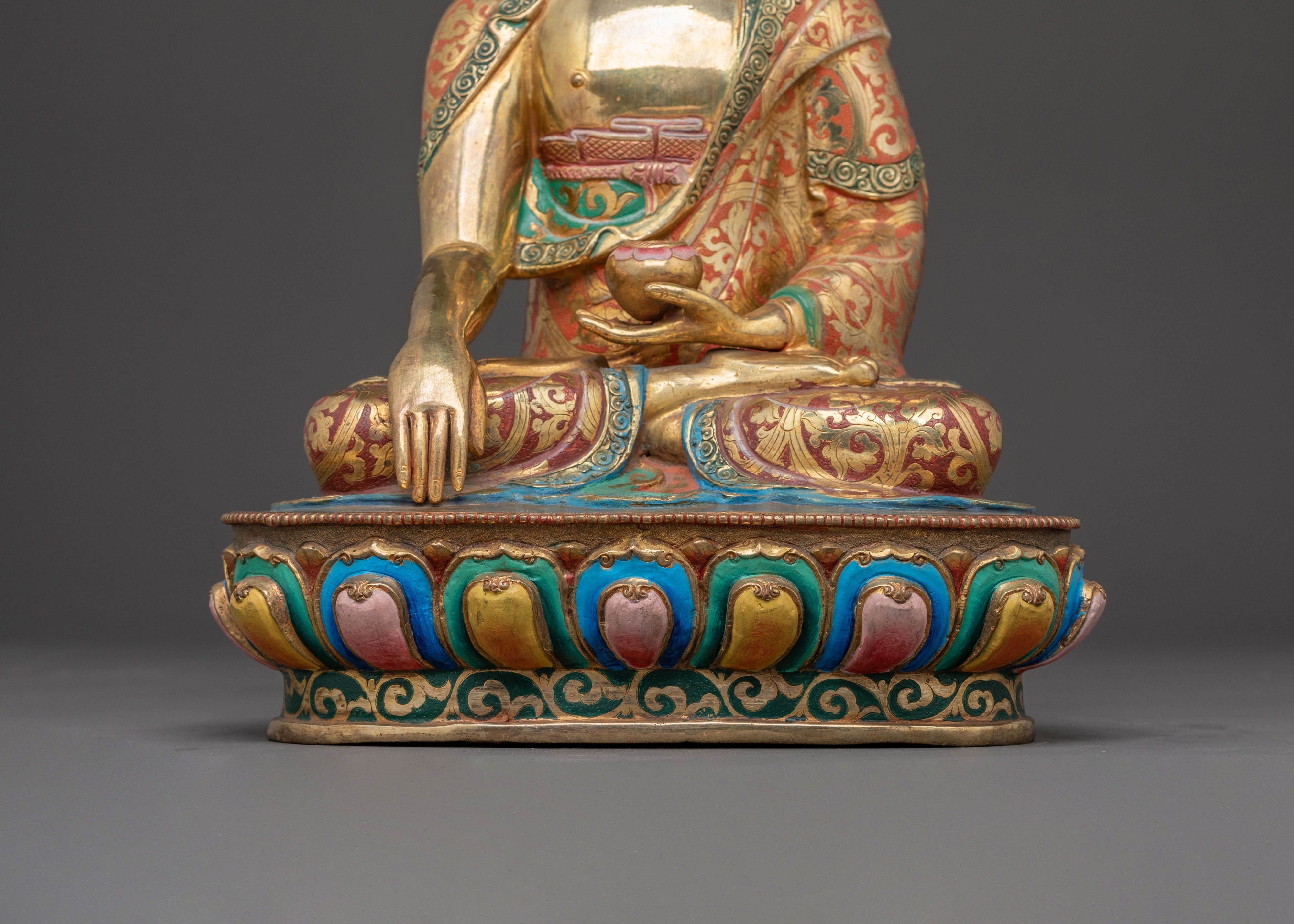 Handcrafted Sacred Shakyamuni Buddha Statue