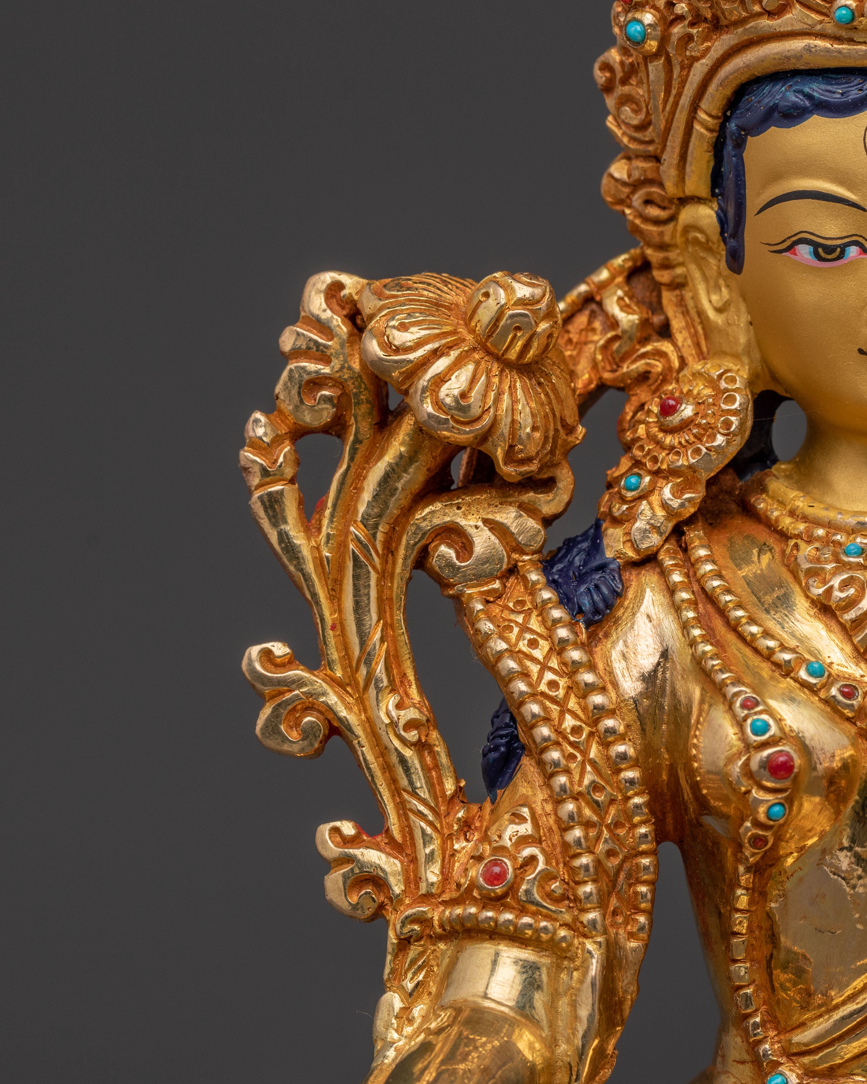 Guardian White Tara Statue | Tibetan Goddess