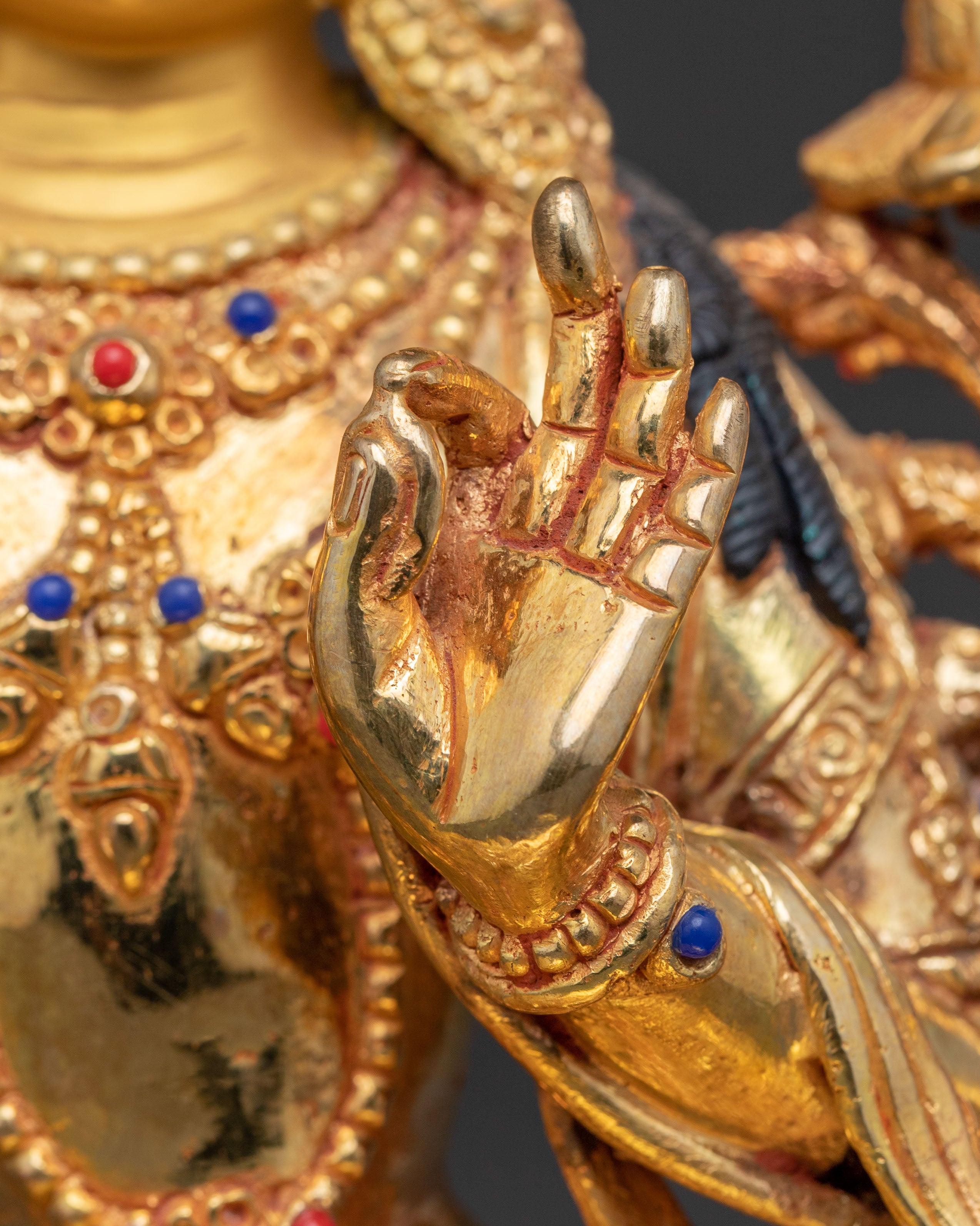 Maha Manjushri Buddhist Deity Statue