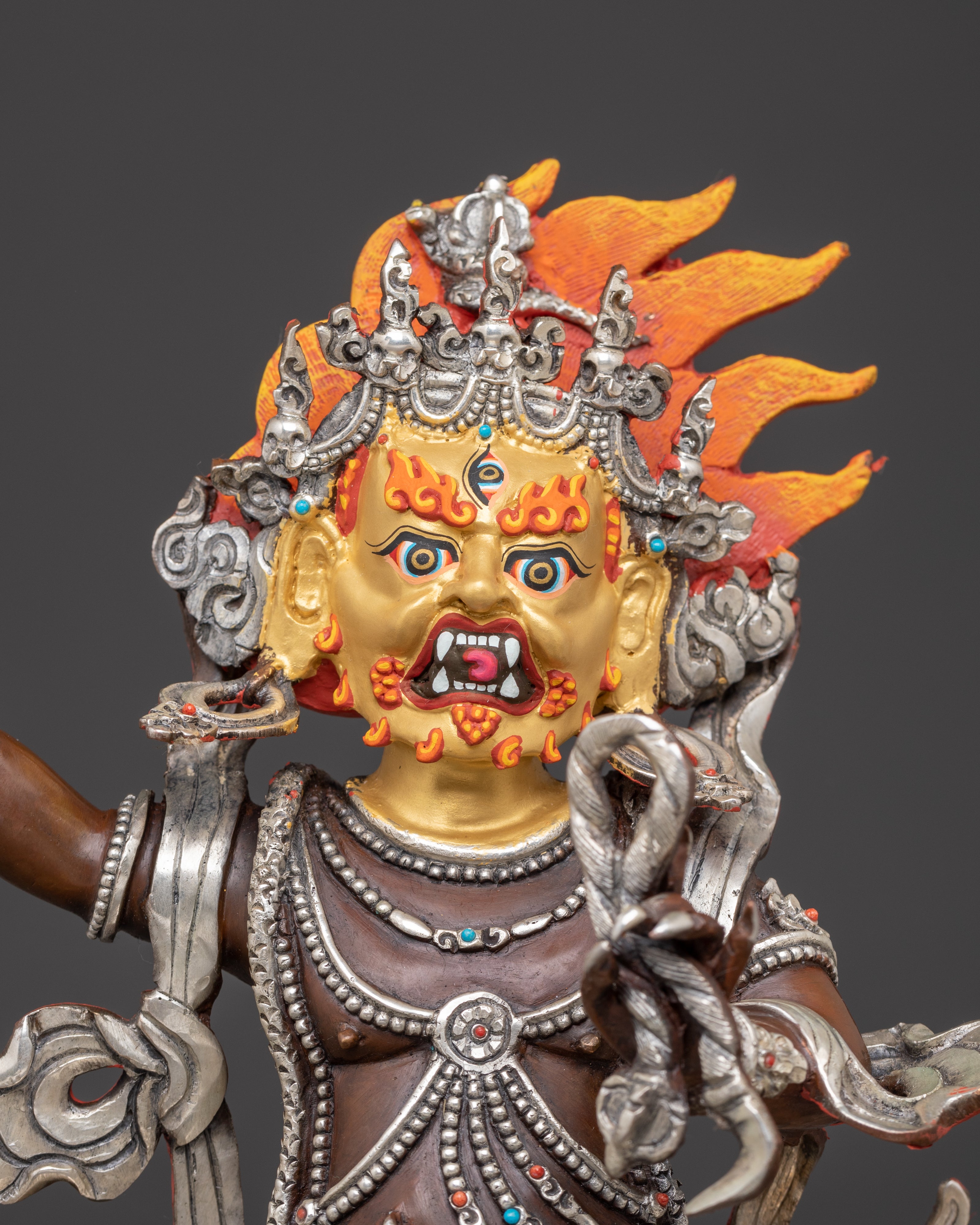 Sacred Statue of Vajrapani | Protector of the Dharma