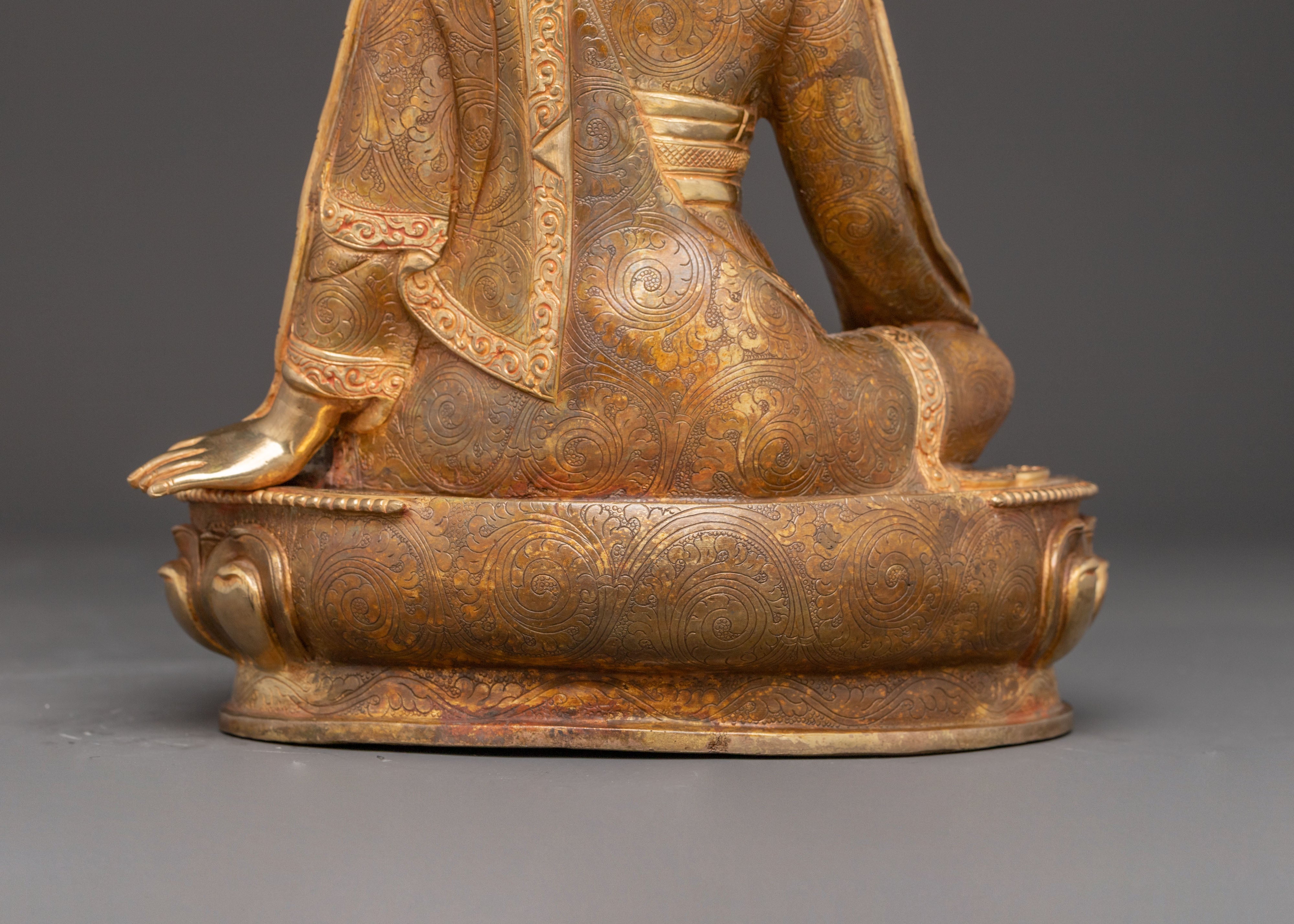 Jigme Lingpa and Longchenpa Statue Set | Tibetan Buddhist Masters