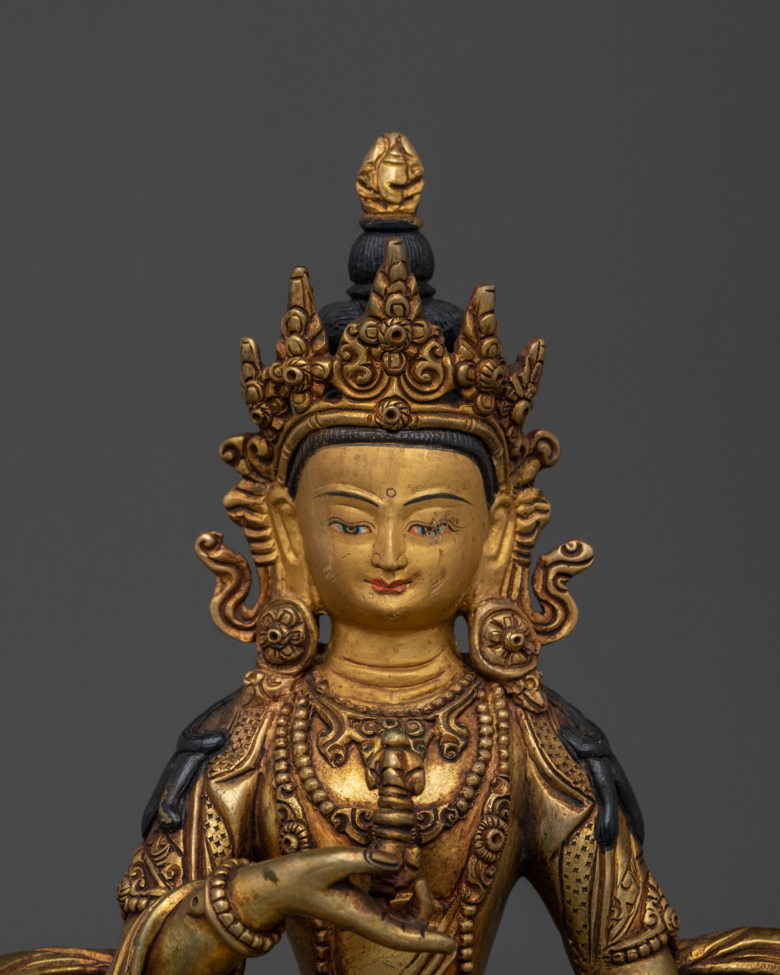 buddhist purification deity vajrasattva statue | Himalayan Altar Decor