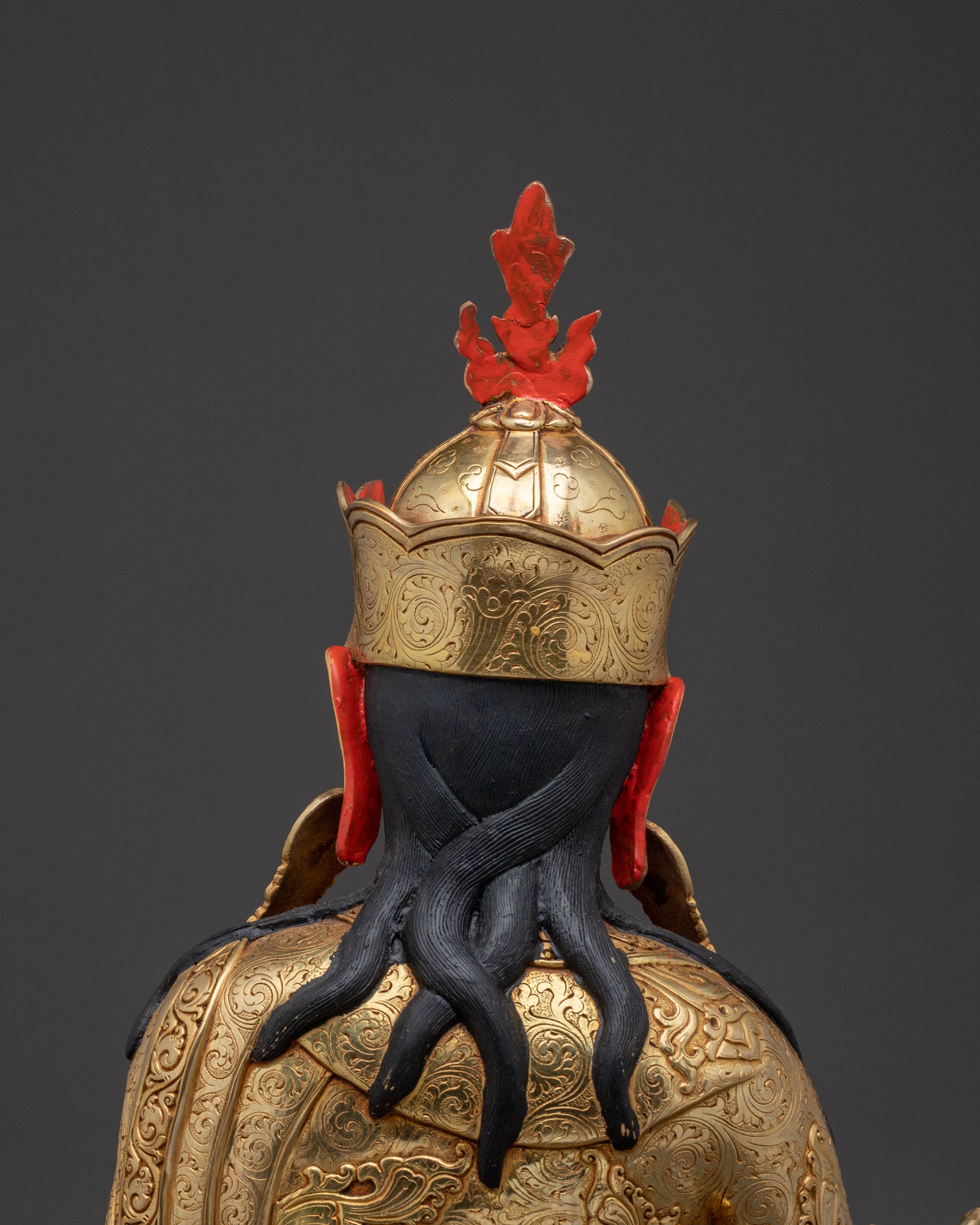 Blessing Statue of Guru Rinpoche - Handcrafted Masterpiece