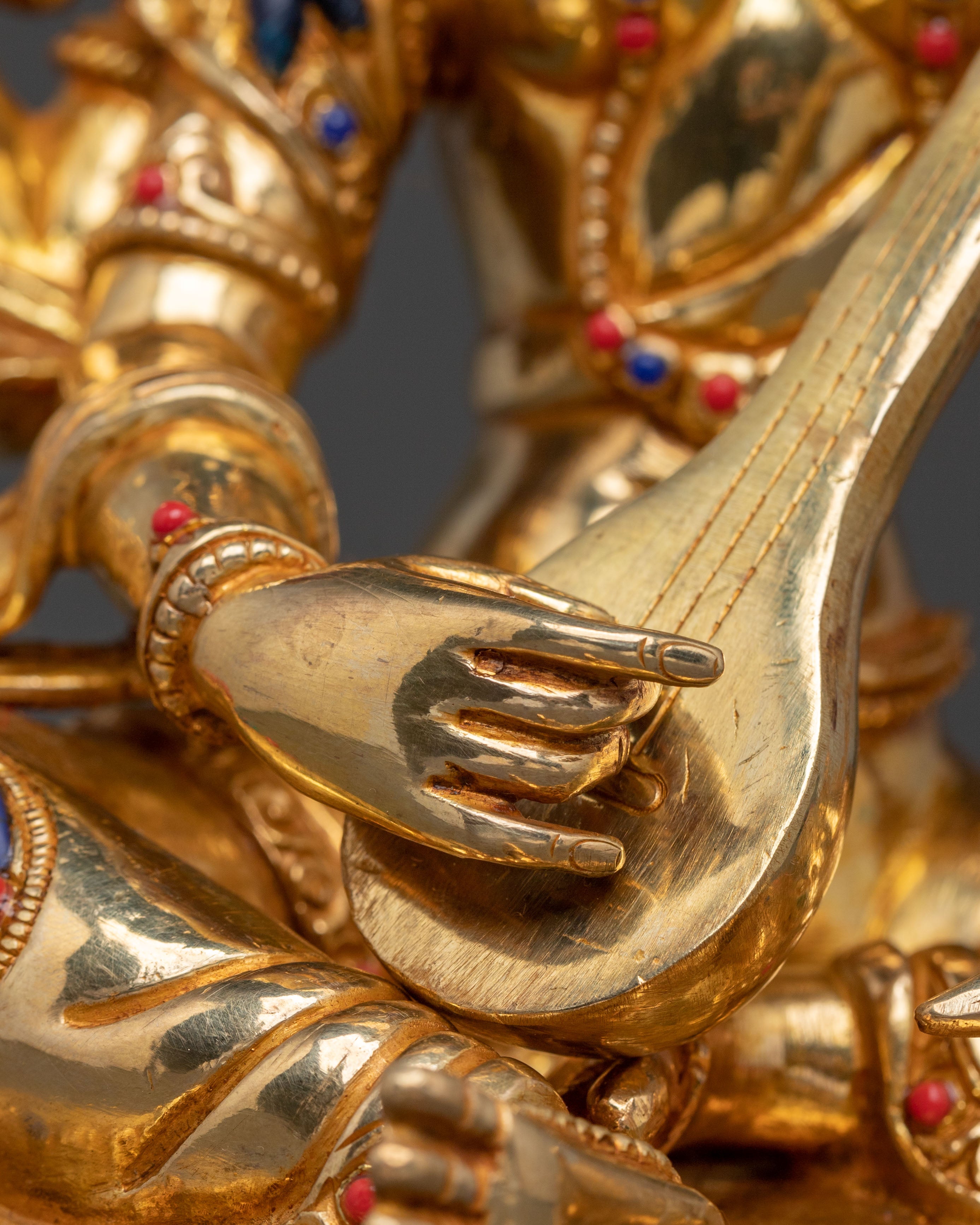 Devi Saraswati Statue | Spiritual Figurine