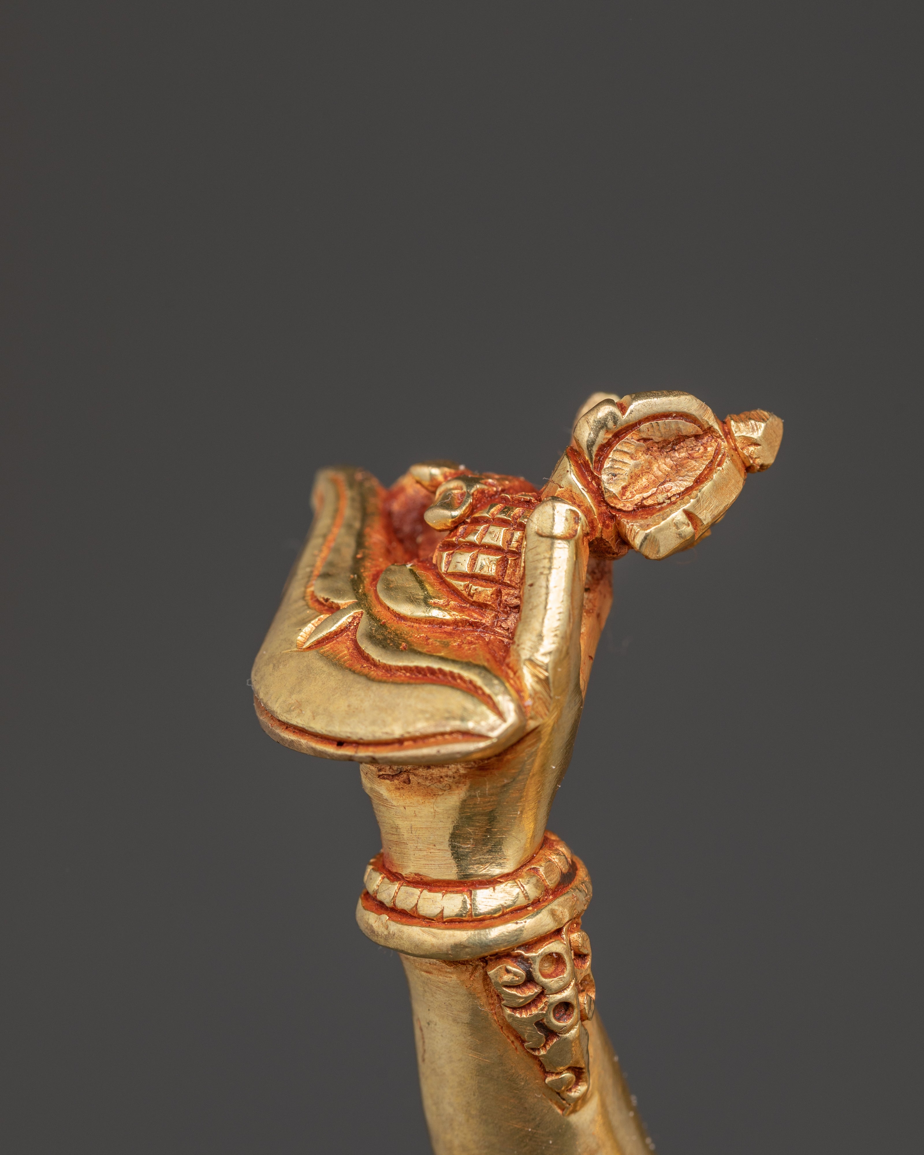 Handmade Troma Nagmo Copper Statue | Tibetan Deity of Wisdom