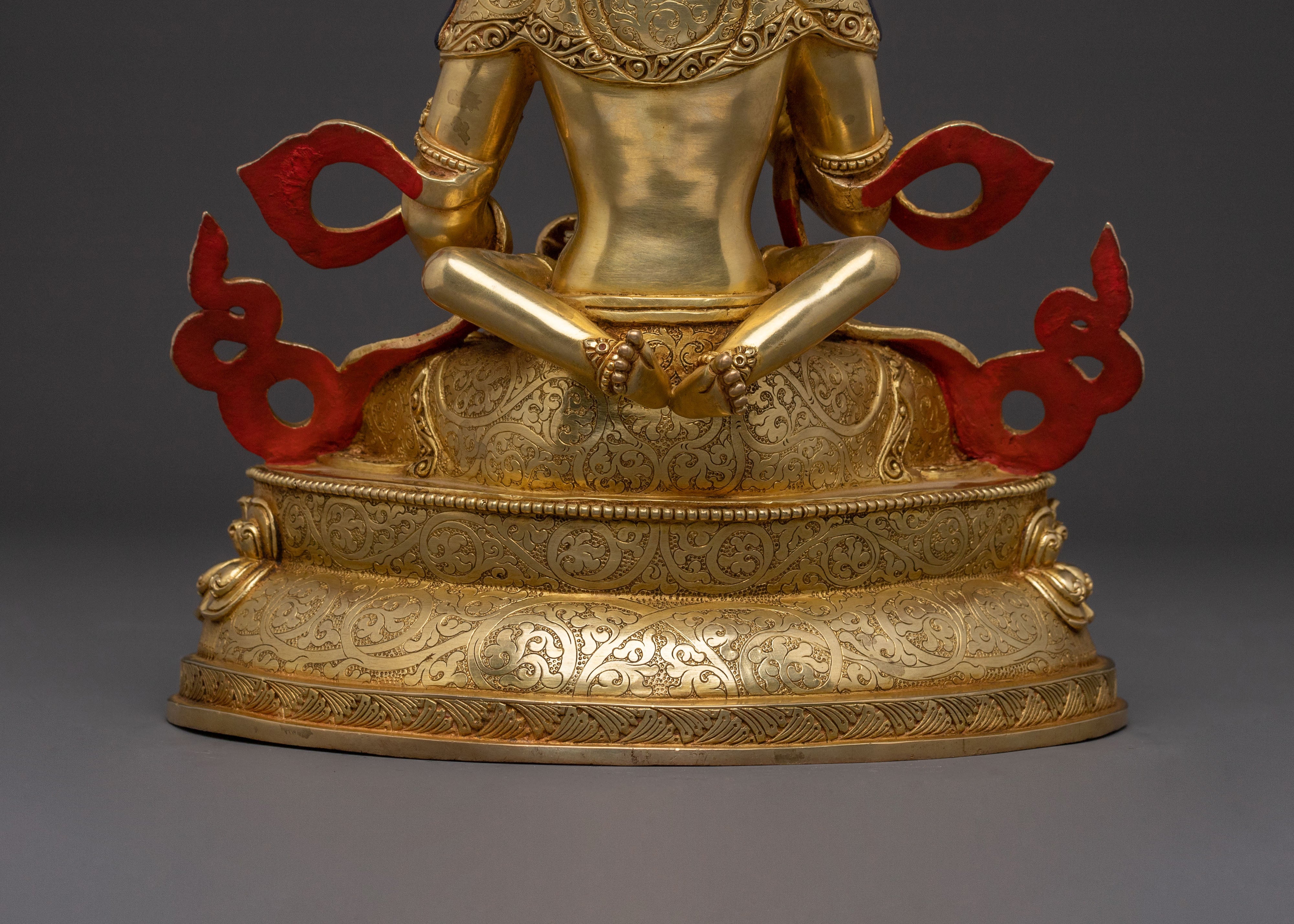 Vajrasattva Statue with Vajragarvi | Divine Figure