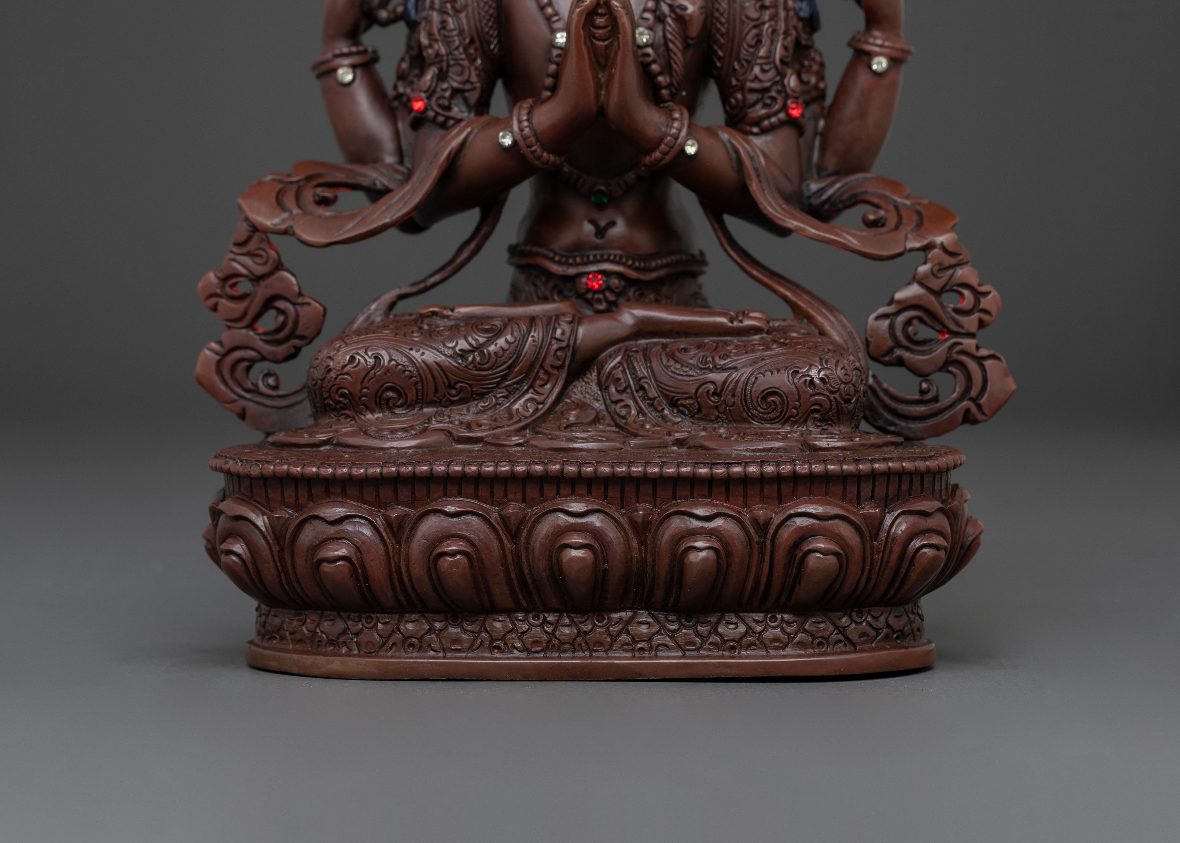 Avalokiteshvara Sculpture | Bodhisattva of Compassion