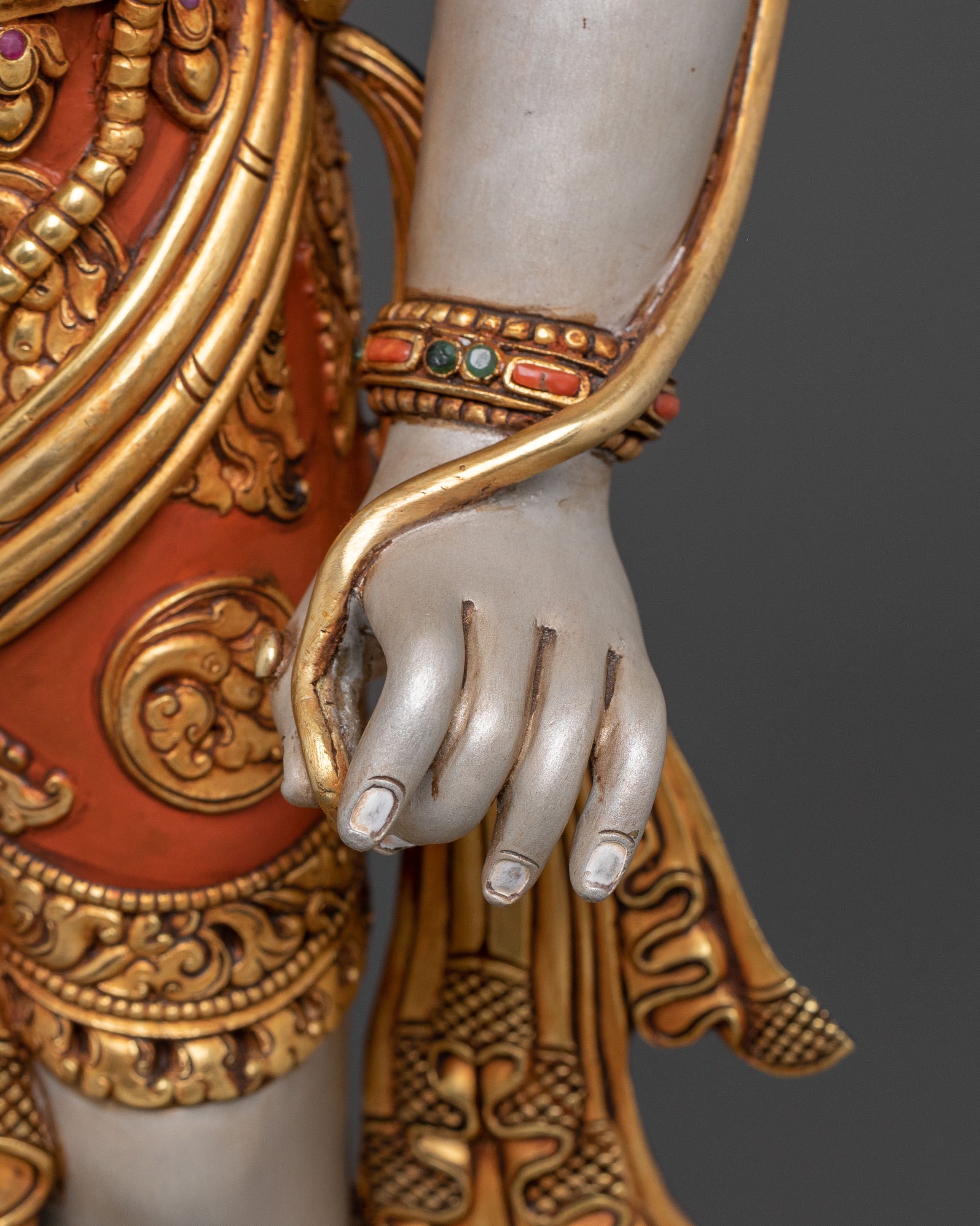 Lokeshwor Bodhisattva Sculpture | Meditation Altar Decor