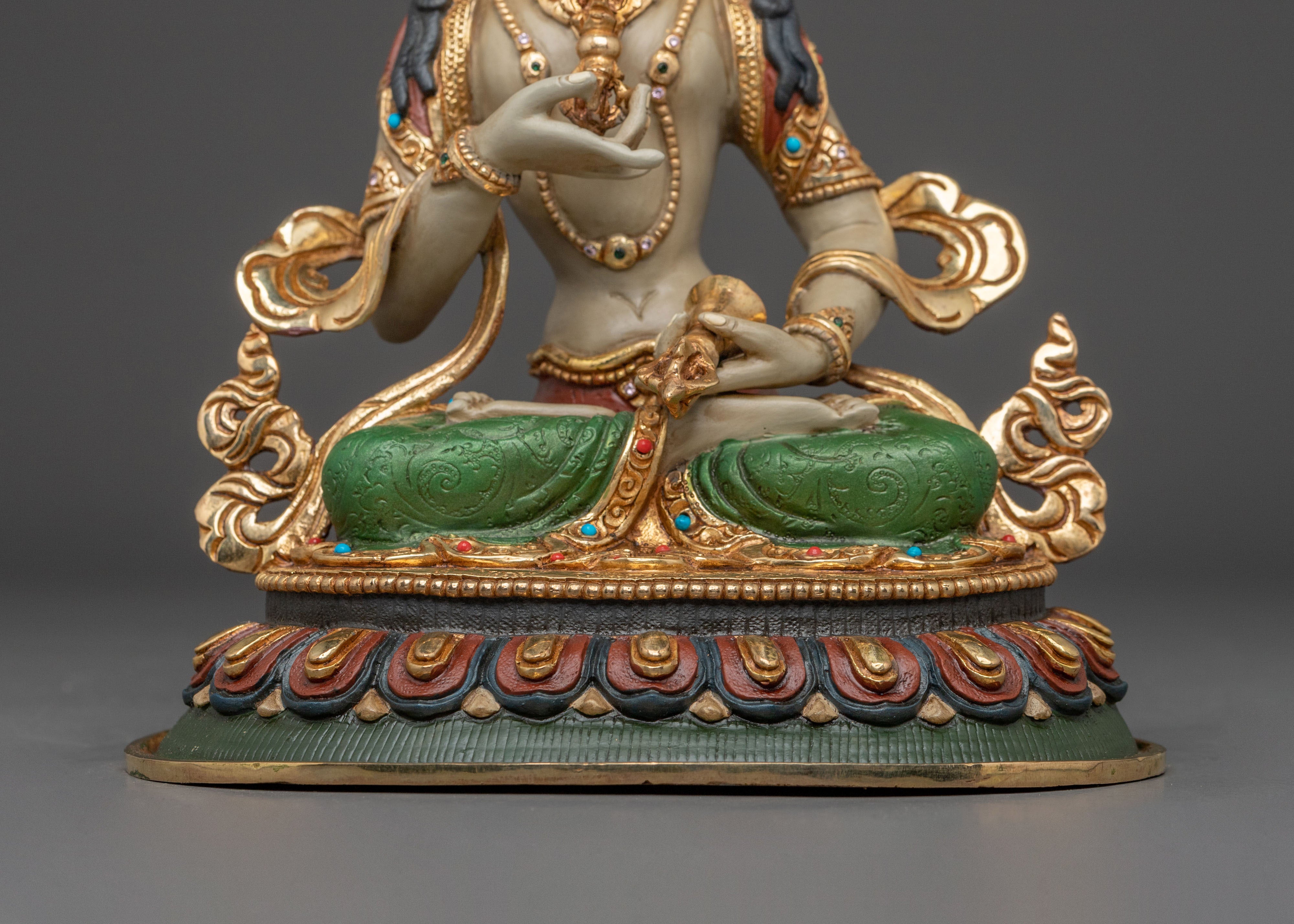 Handmade Vajrasattva Figurine | Purification Deity