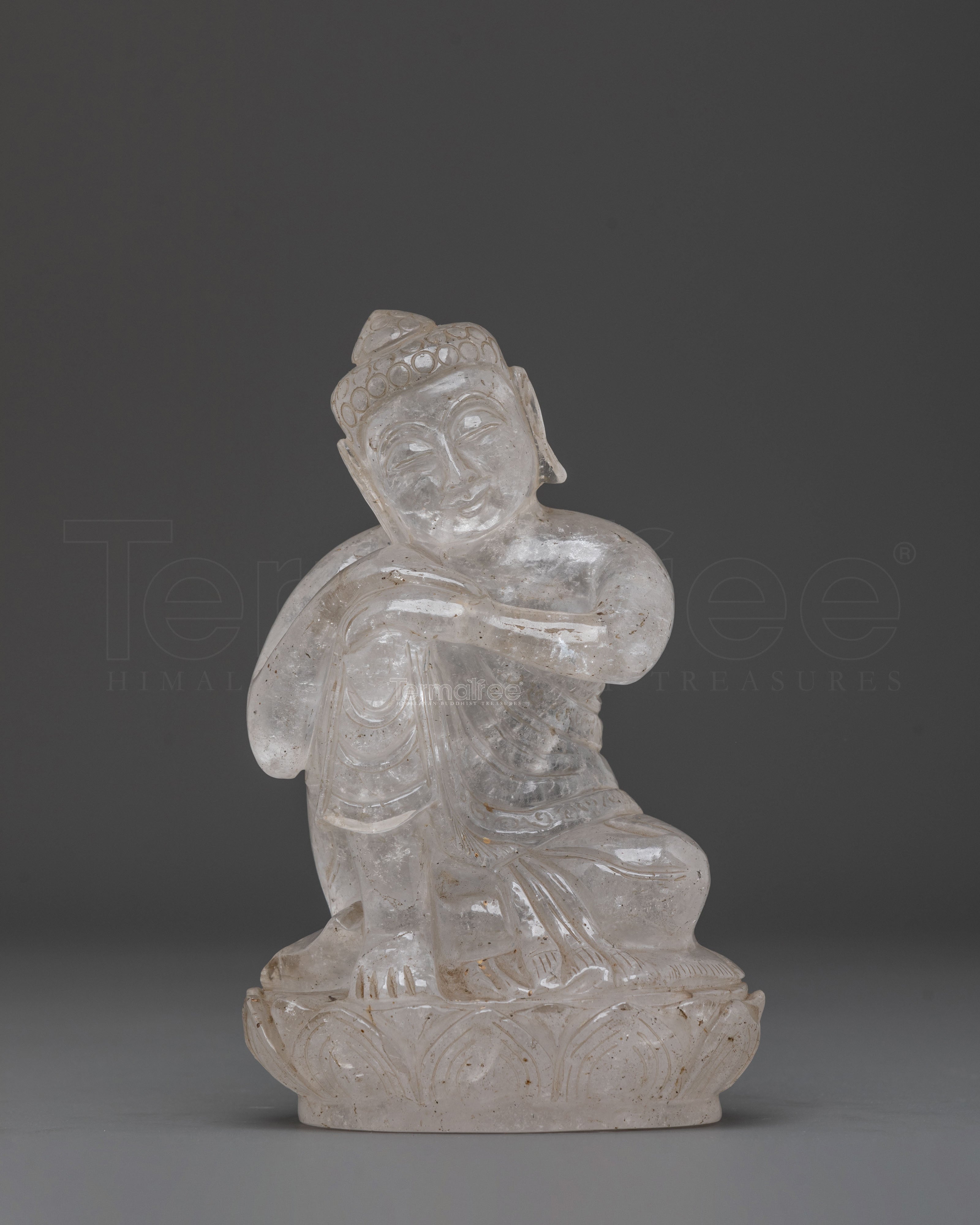 Buddha Statue | Luminous Crystal from Ganesh Himal