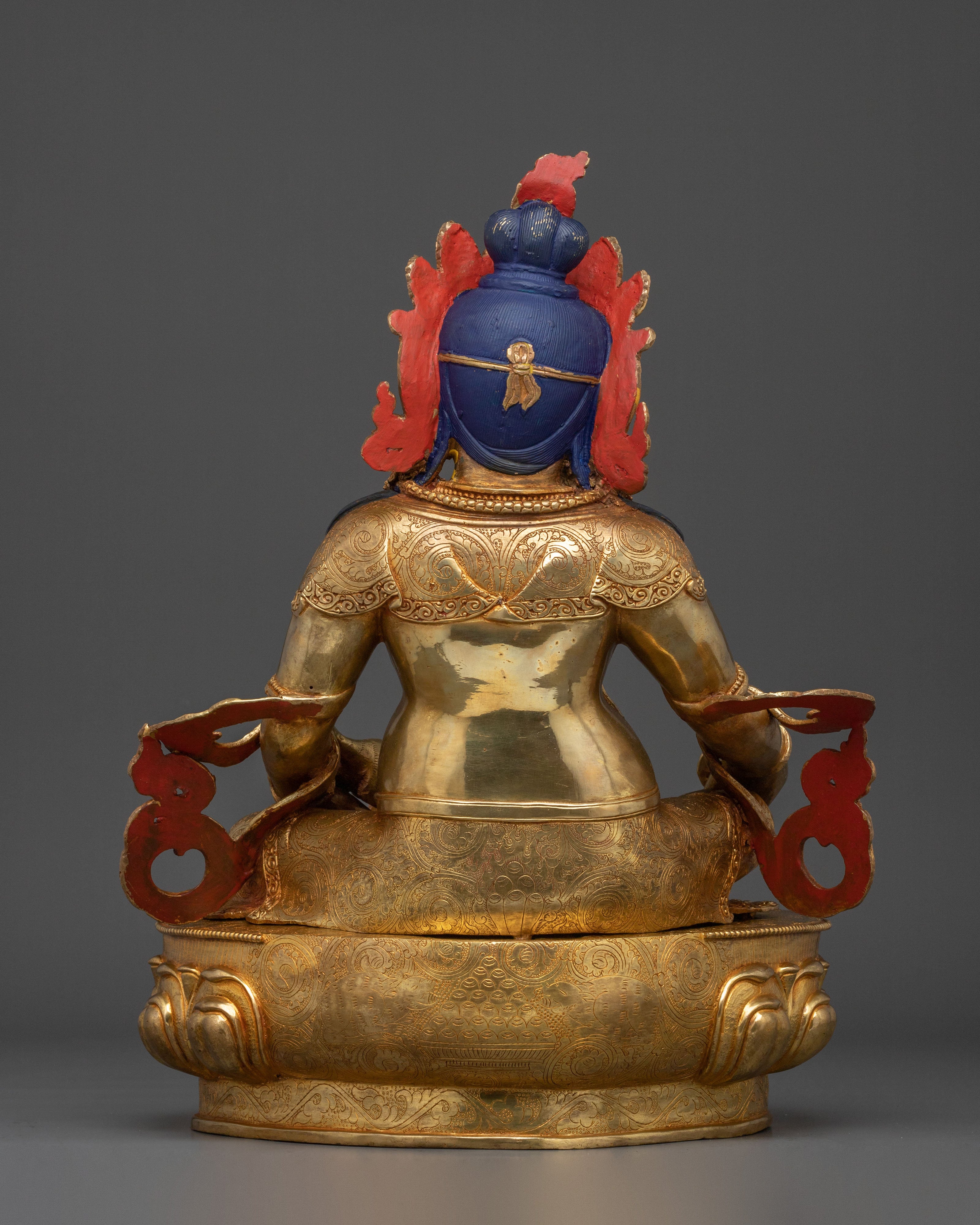 Tibetan Wealth God Dzambhala Sculpture | Representing Abundance