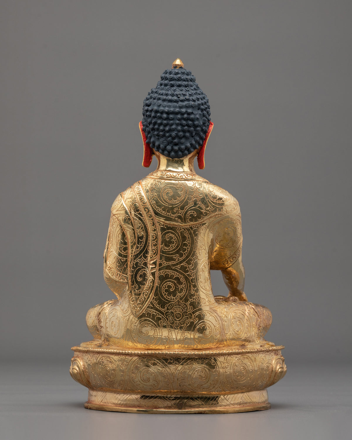 Radiant Five Dhyani Buddha Sacred Sculpture Set