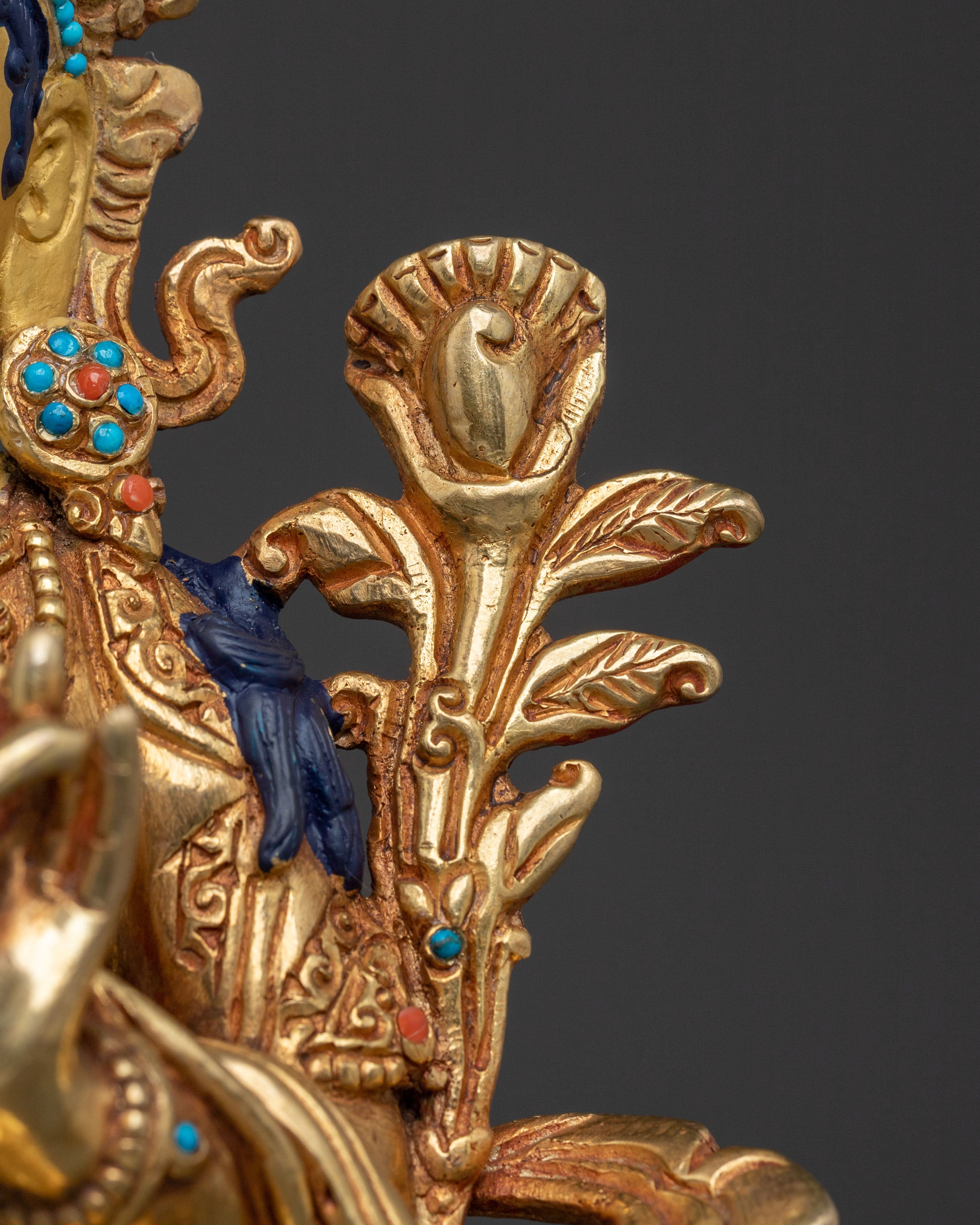 Green Tara Statue: Handcrafted Icon for Sacred Practice
