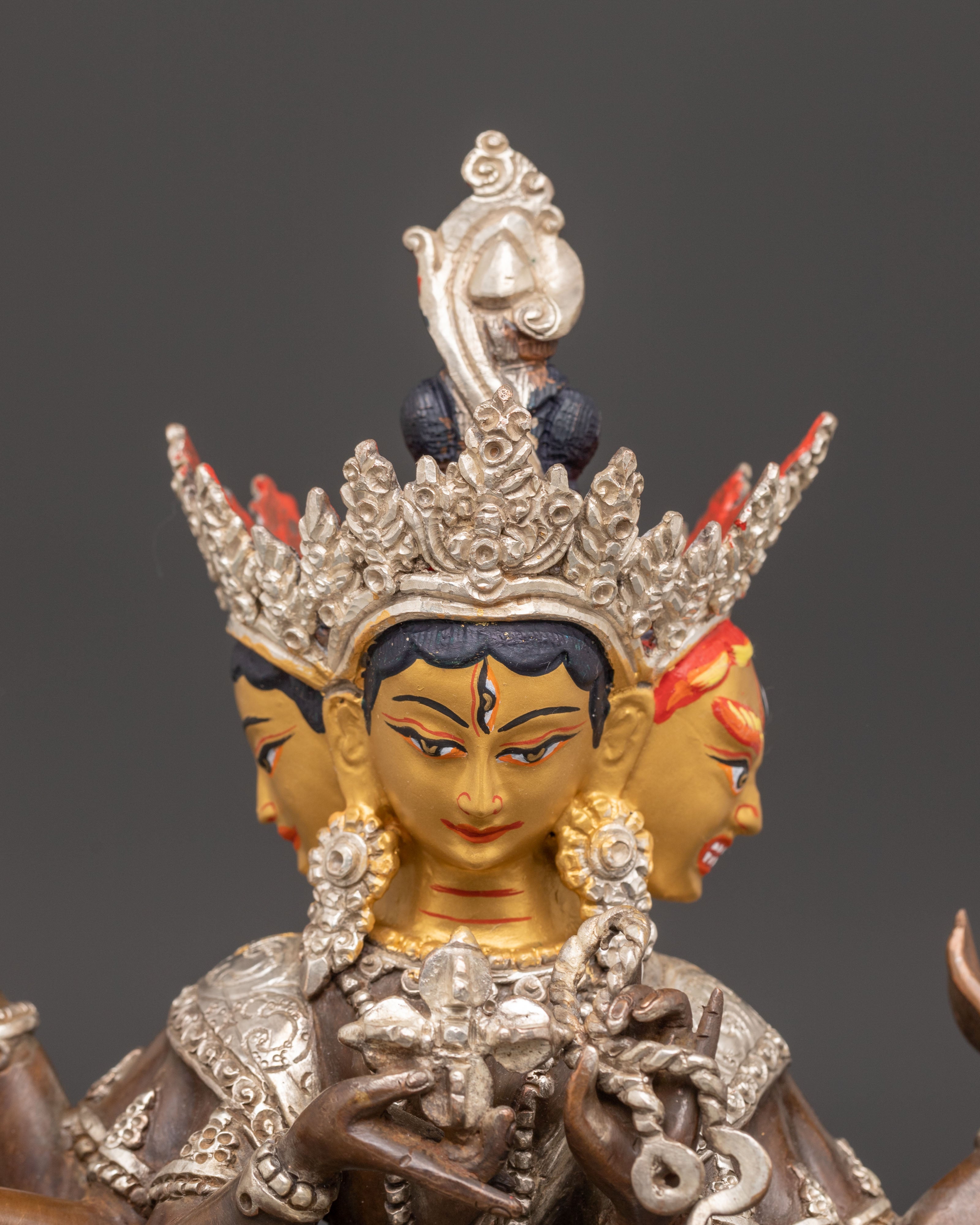 Handmade Namgyalma Statue: Protection from Untimely Death