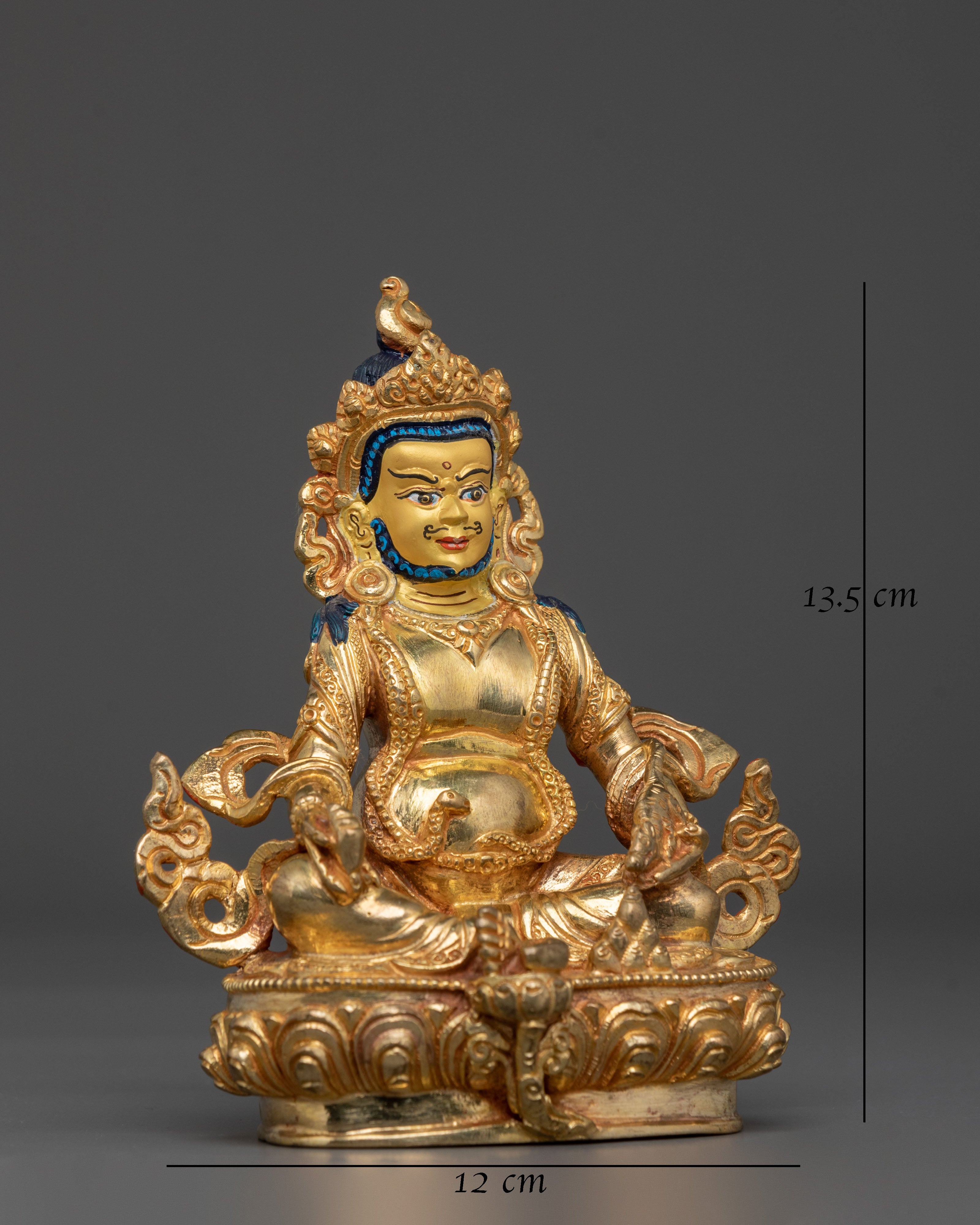Dzambhala Sacred Statue | Tibetan Buddhist Deity