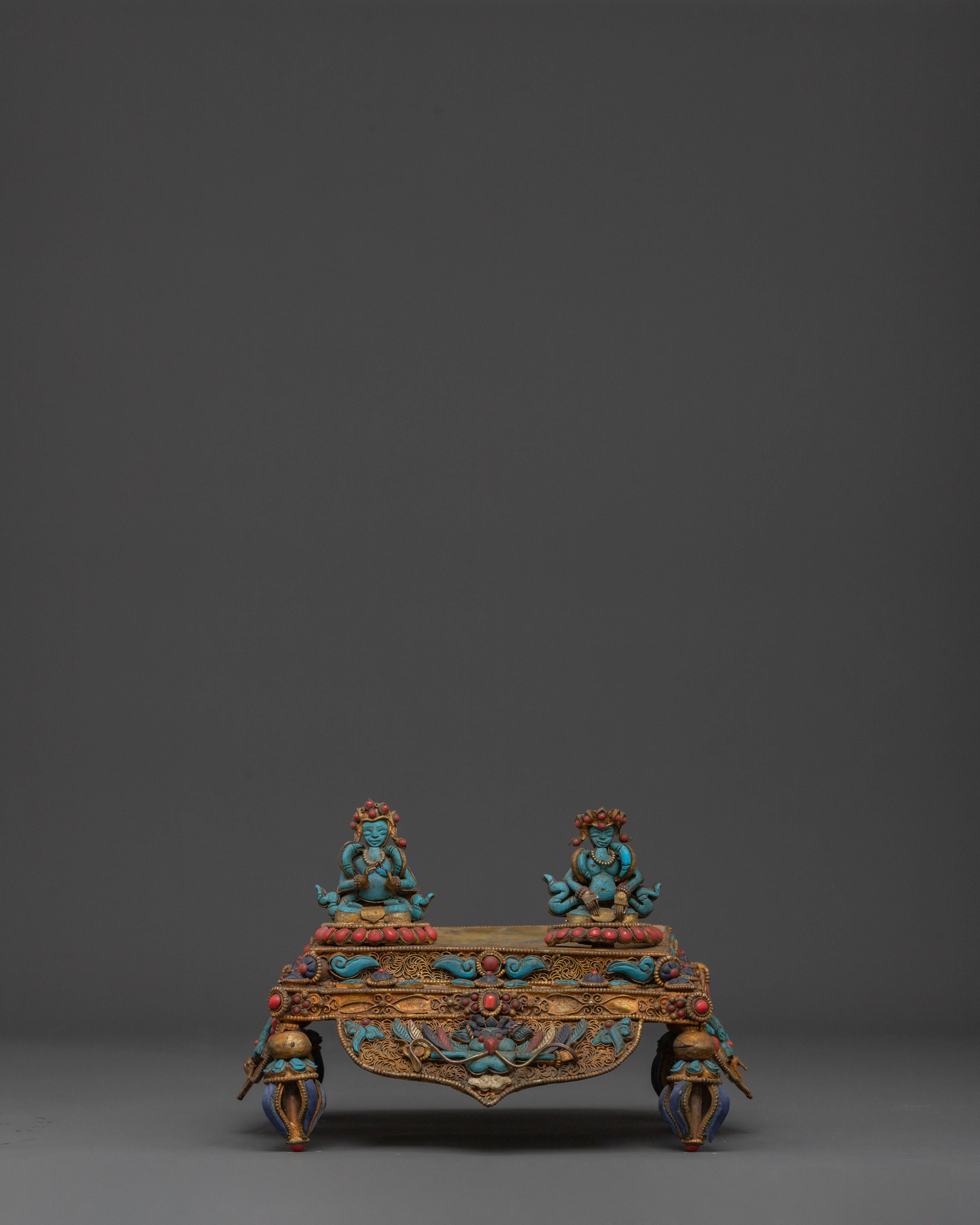 Handmade Sacred Throne | Himalayan Spiritual Altar