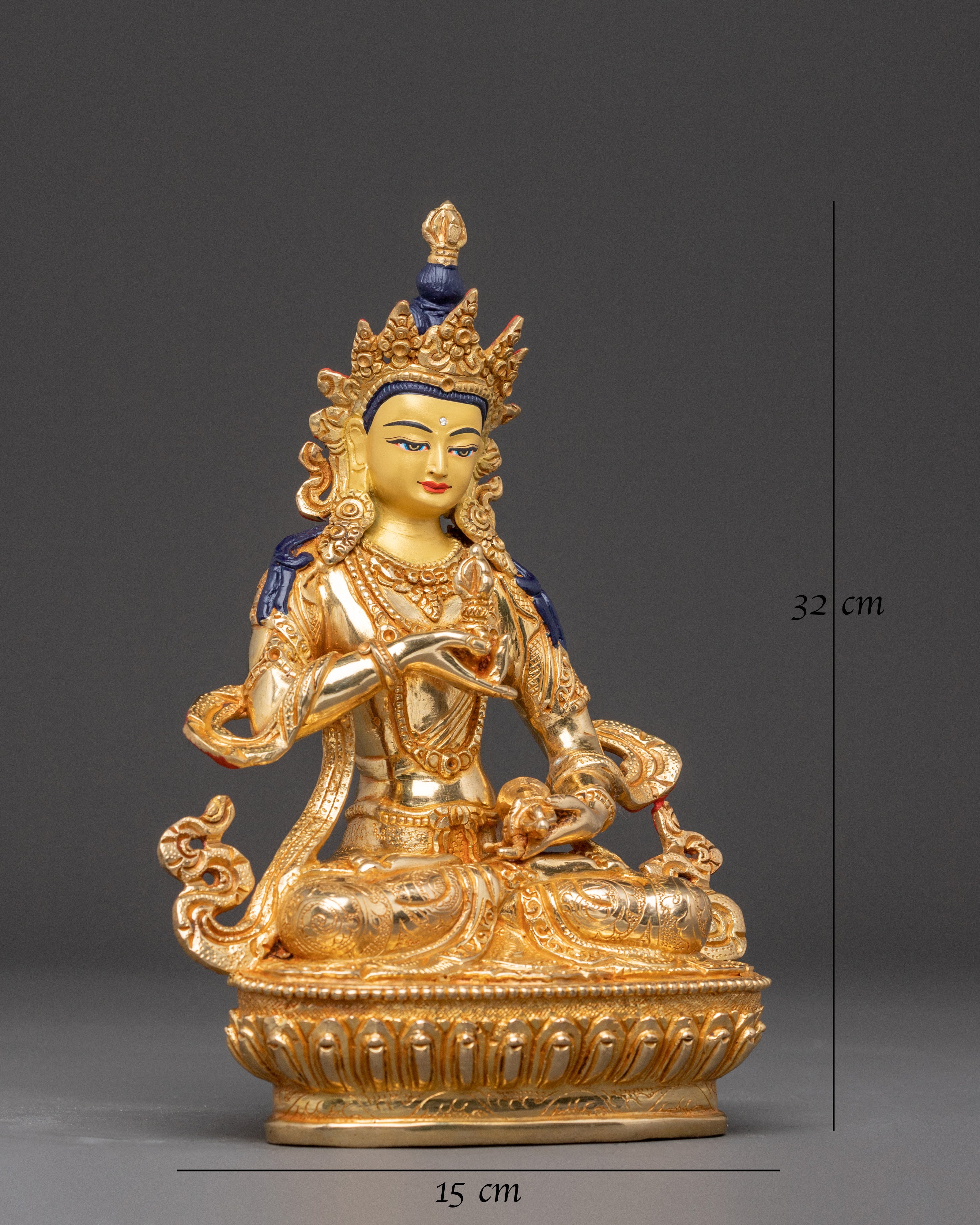 Golden Handcrafted Statue of Vajrasattva