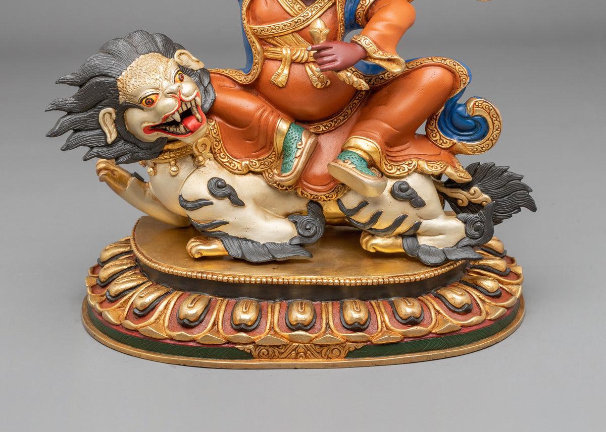 Dorje Legpa Sacred Sculpture: Symbol of Strength Protection