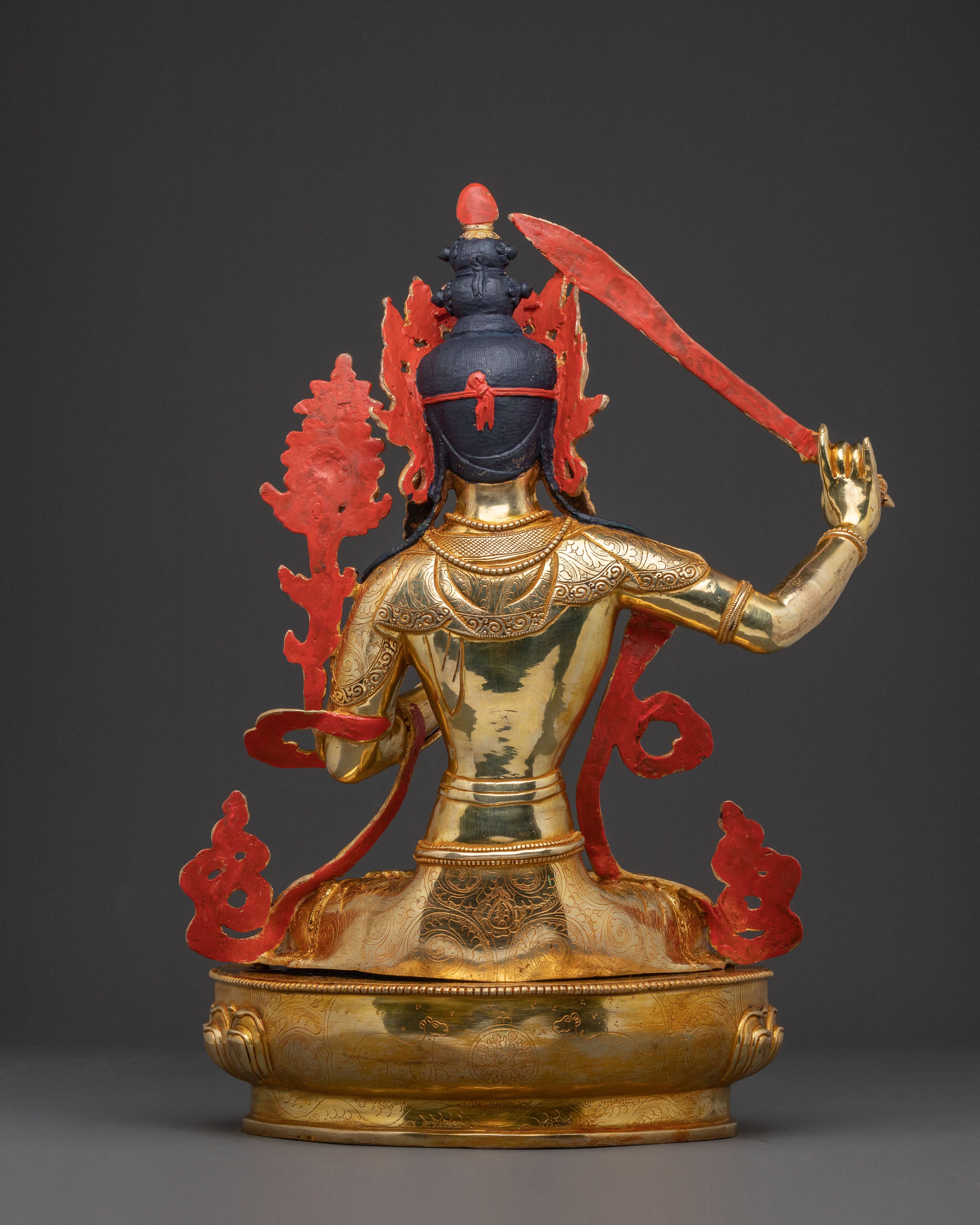 Manjushri Radiant Wisdom Statue | Altar Decor
