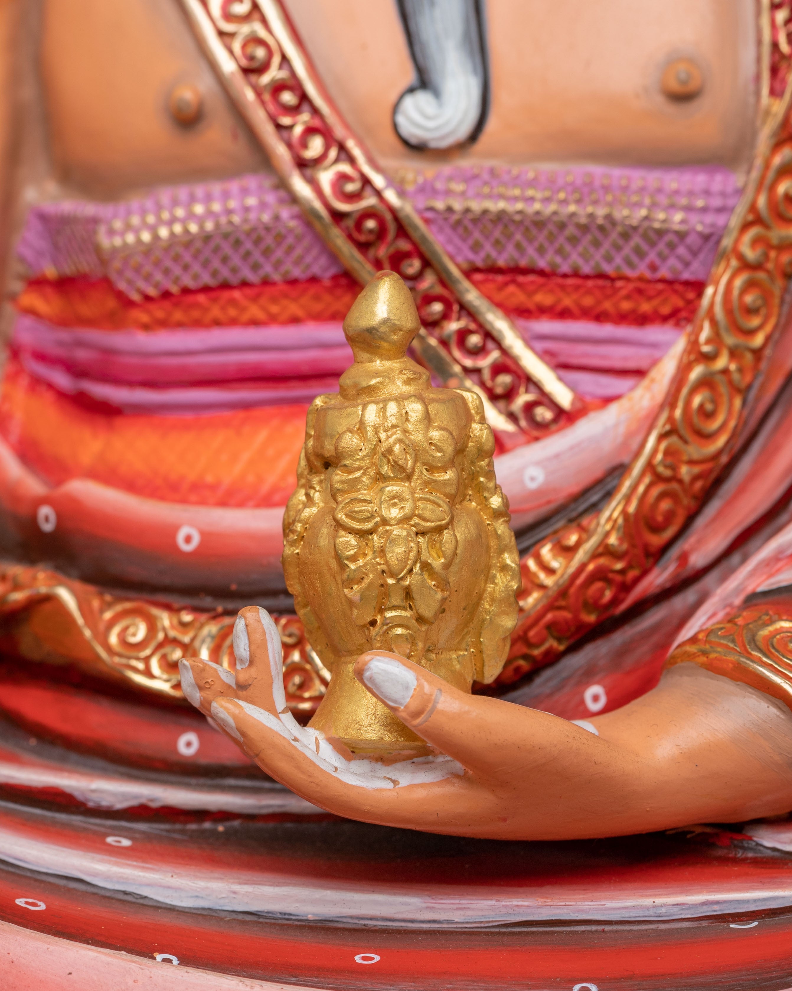 Buddhist Master: Guru Shapdum | Handcrafted Statue