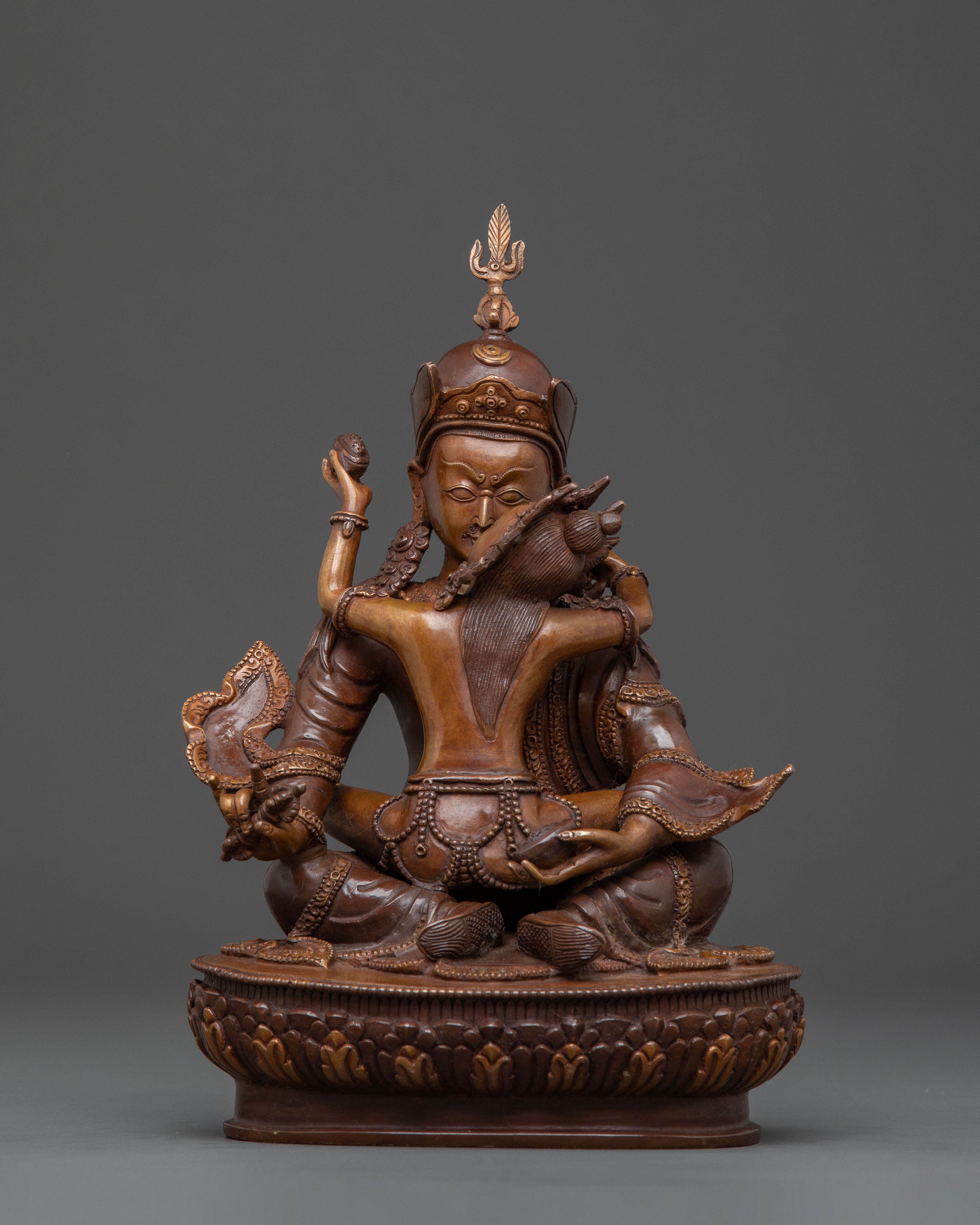 Guru Rinpoche Statue With Consort