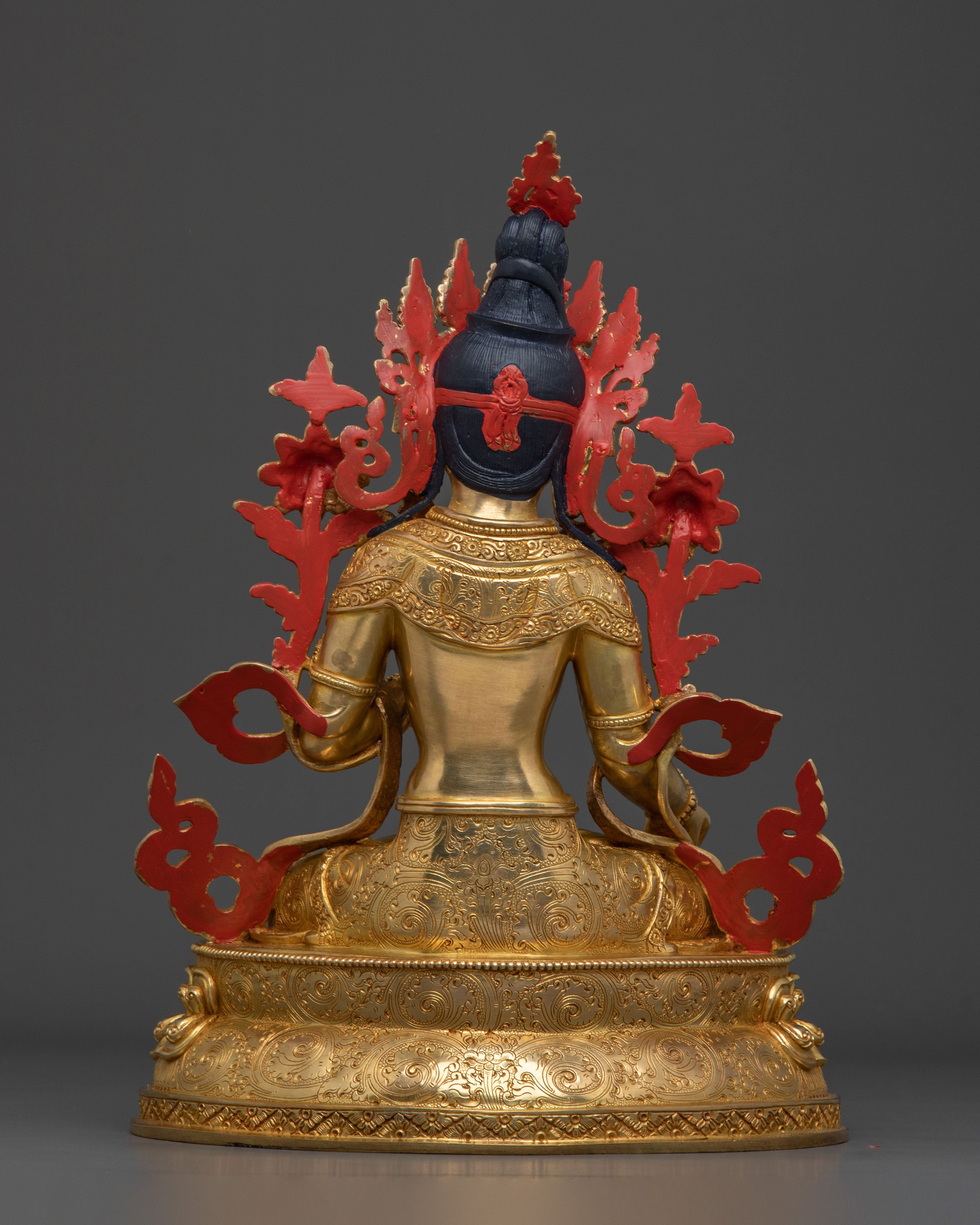 Sacred Goddess White Tara Statue | Tibetan Goddess of Long Life