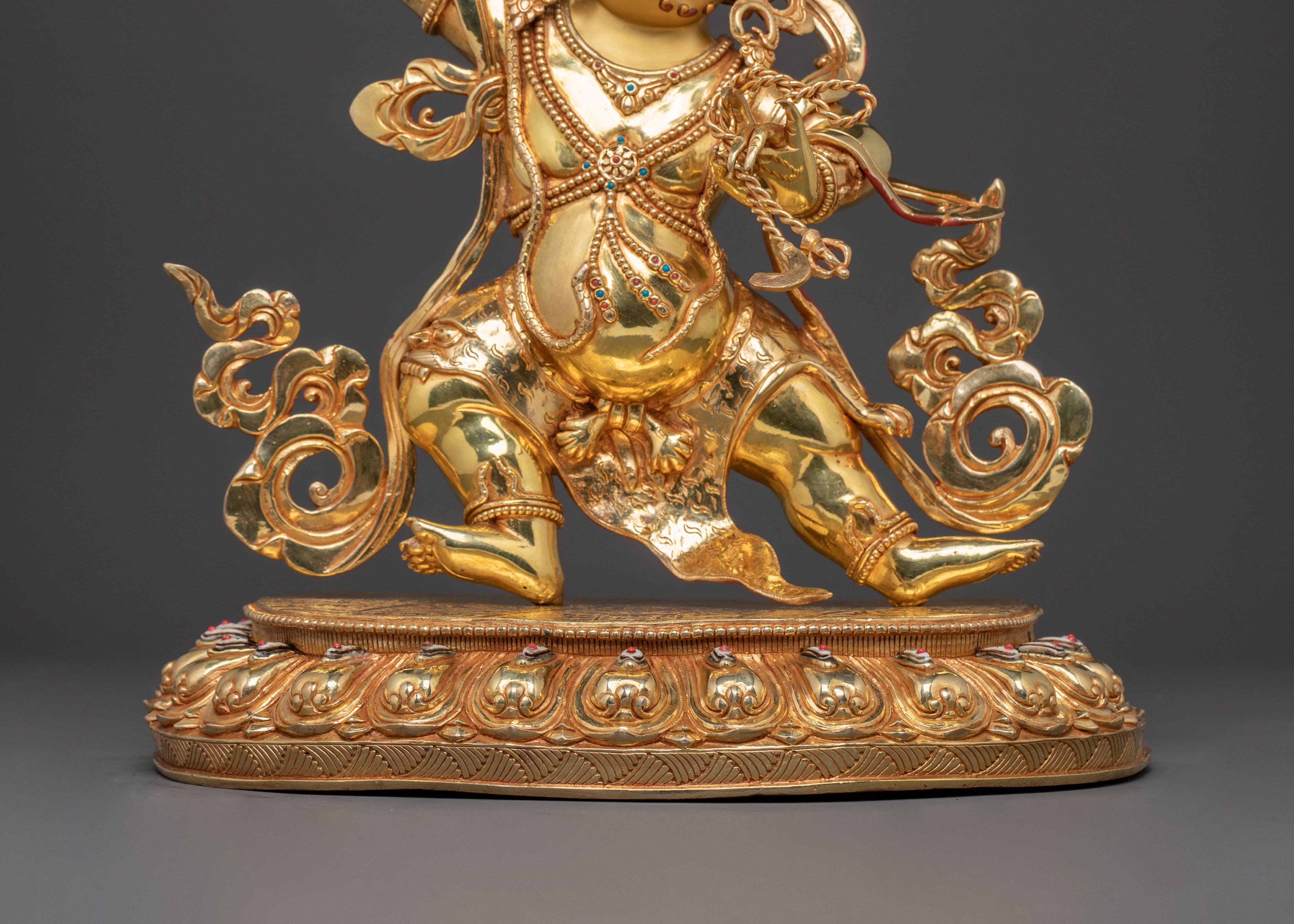 Bodhisattva Vajrapani Sacred Golden Statue