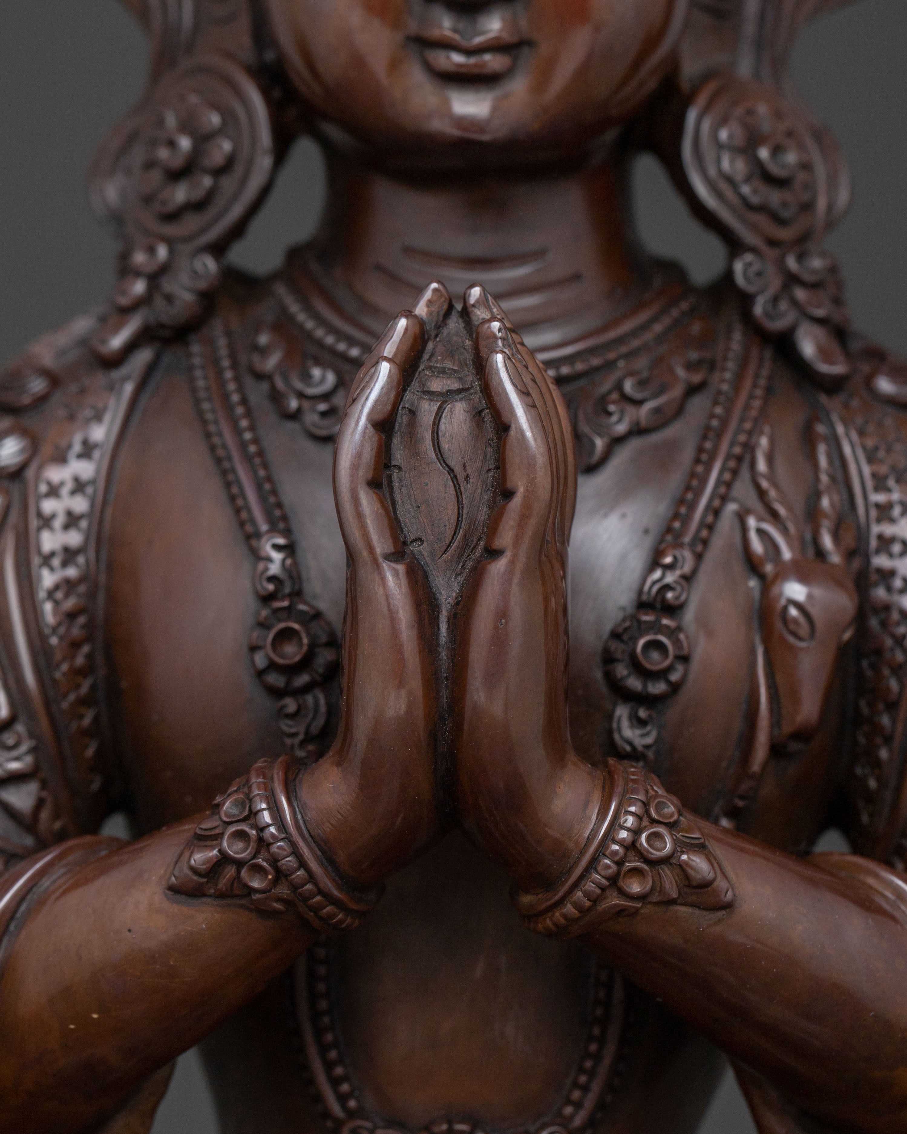 Nepalese Chenrezig Statue | Deity of Boundless Compassion