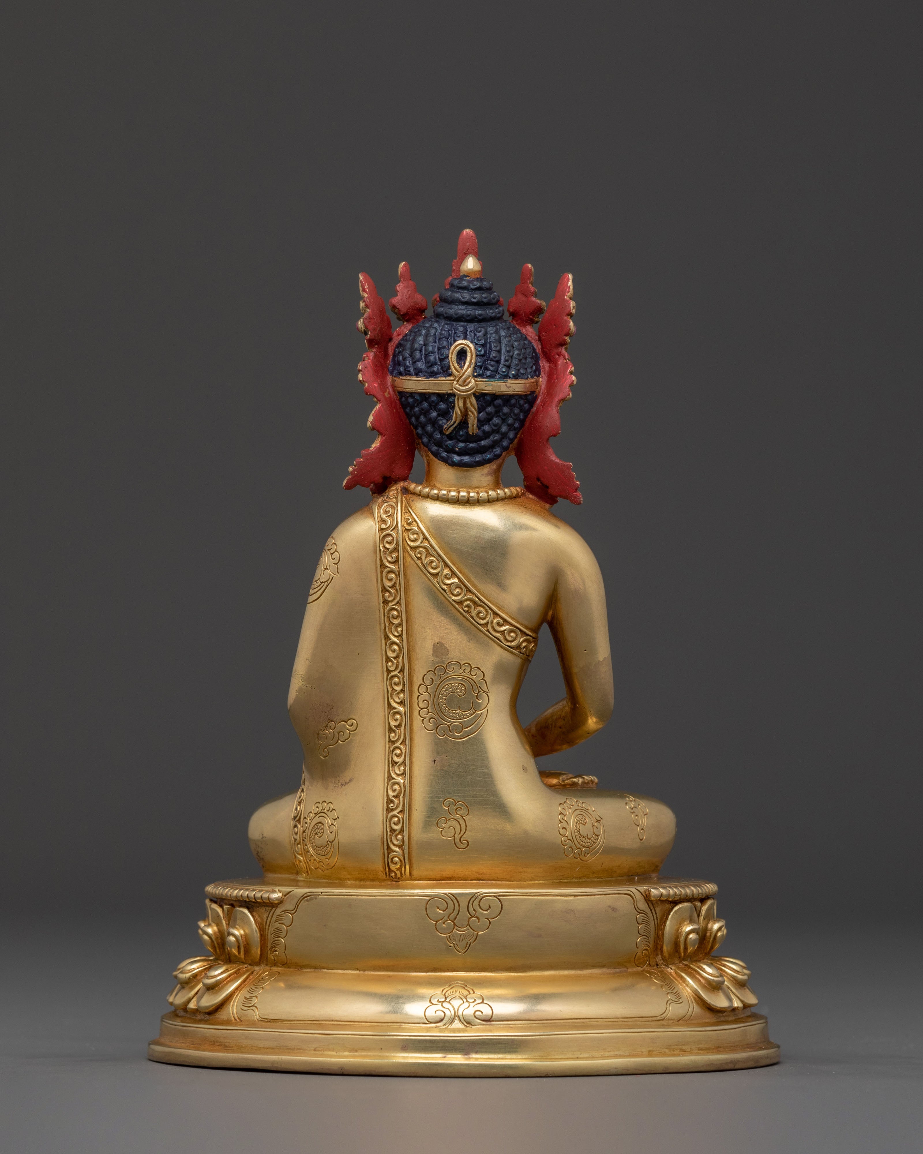 Amitabha Buddha Statue with Crown | Celestial Buddha