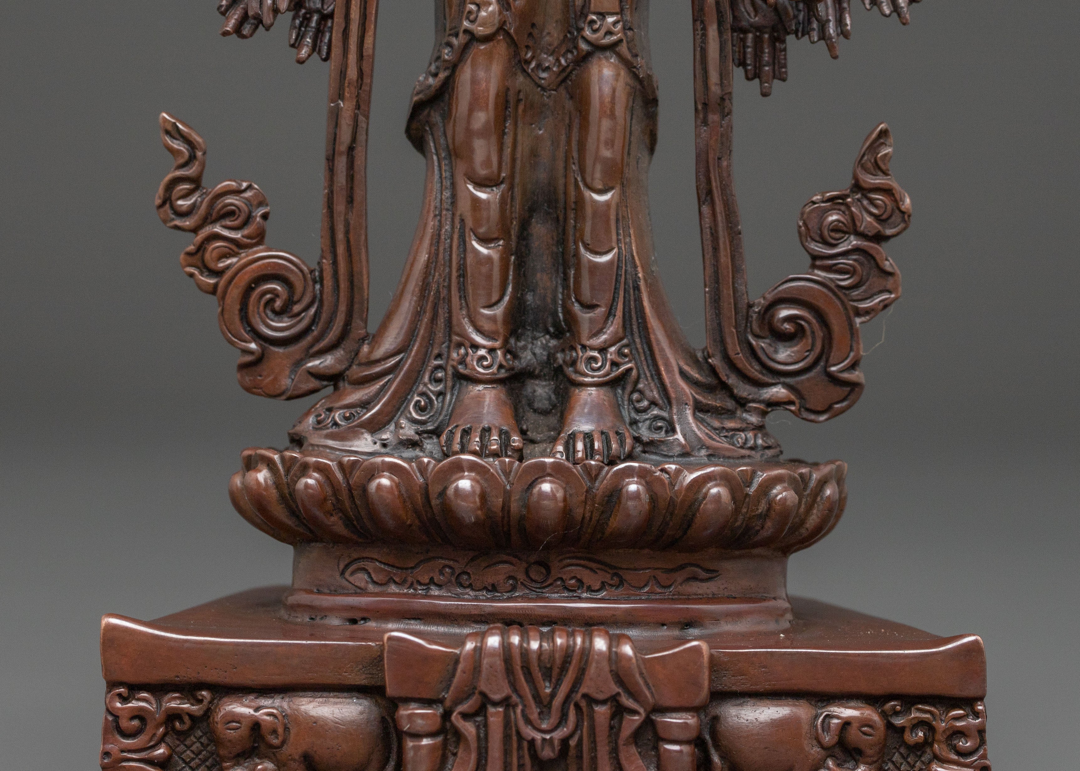 1000 Armed Chenrezig Handcrafted Statue | Altar Decor