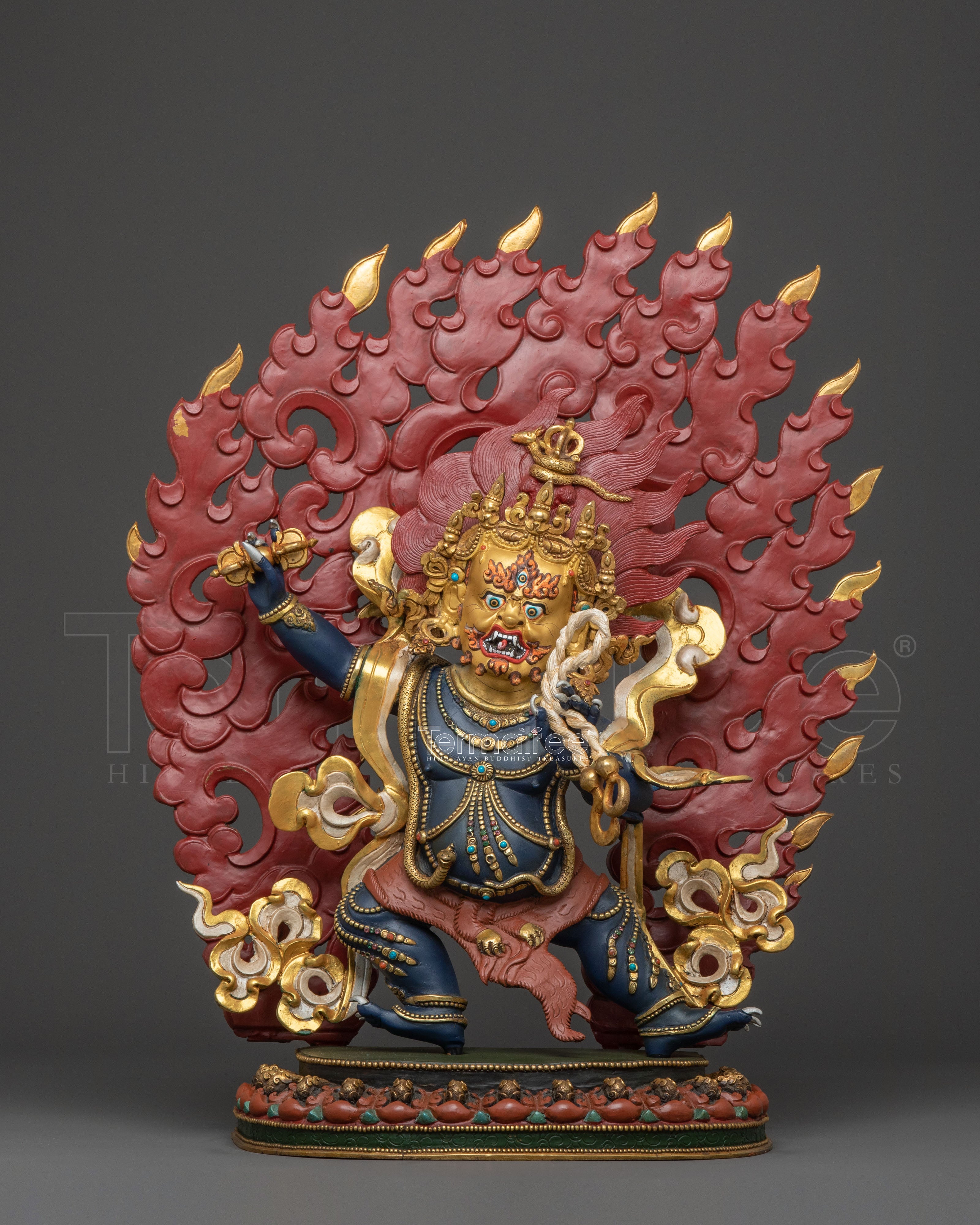 Vajrapani Spiritual Protector Statue Decor