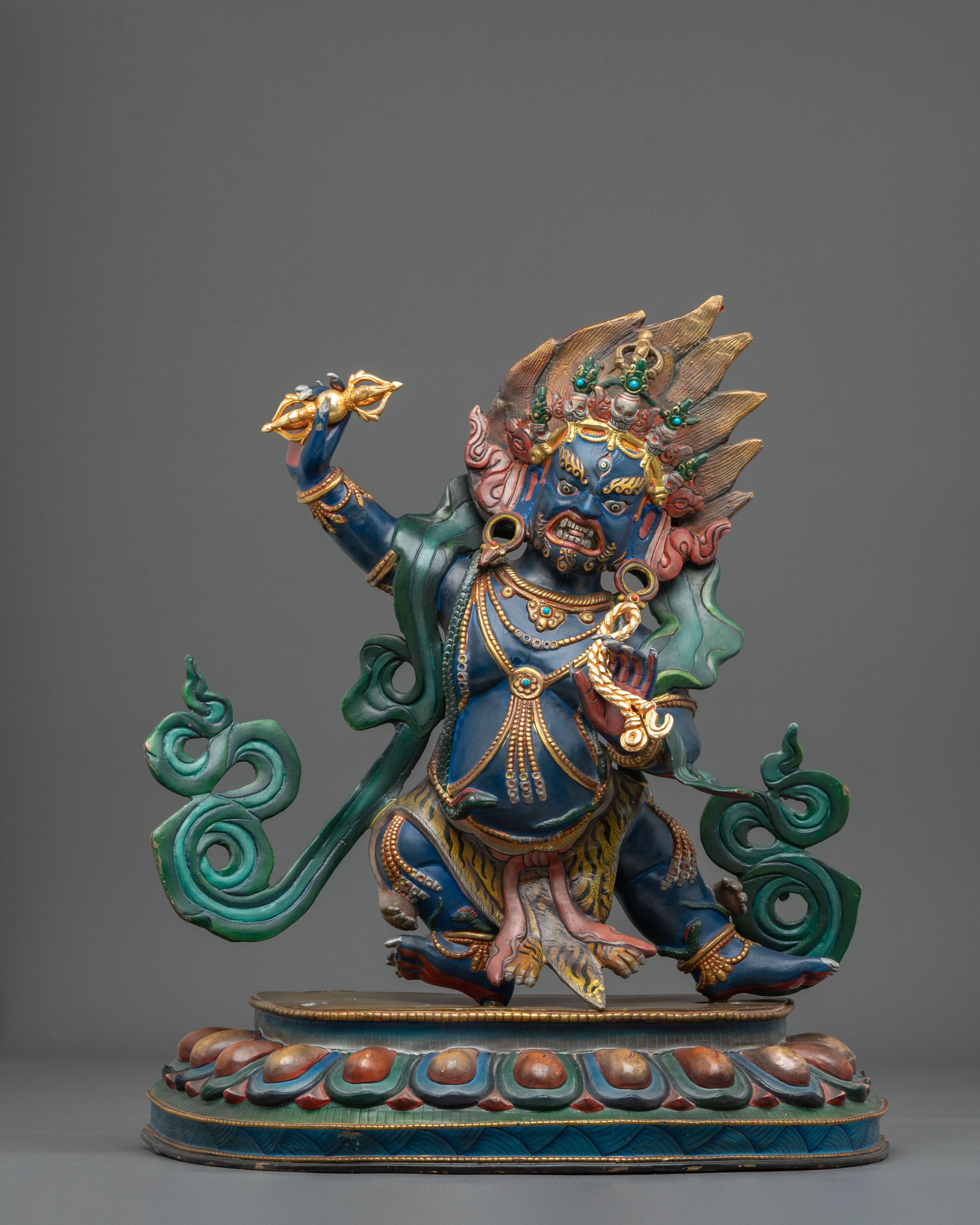 Vajrapani Statue | Tibetan Dharma Protector