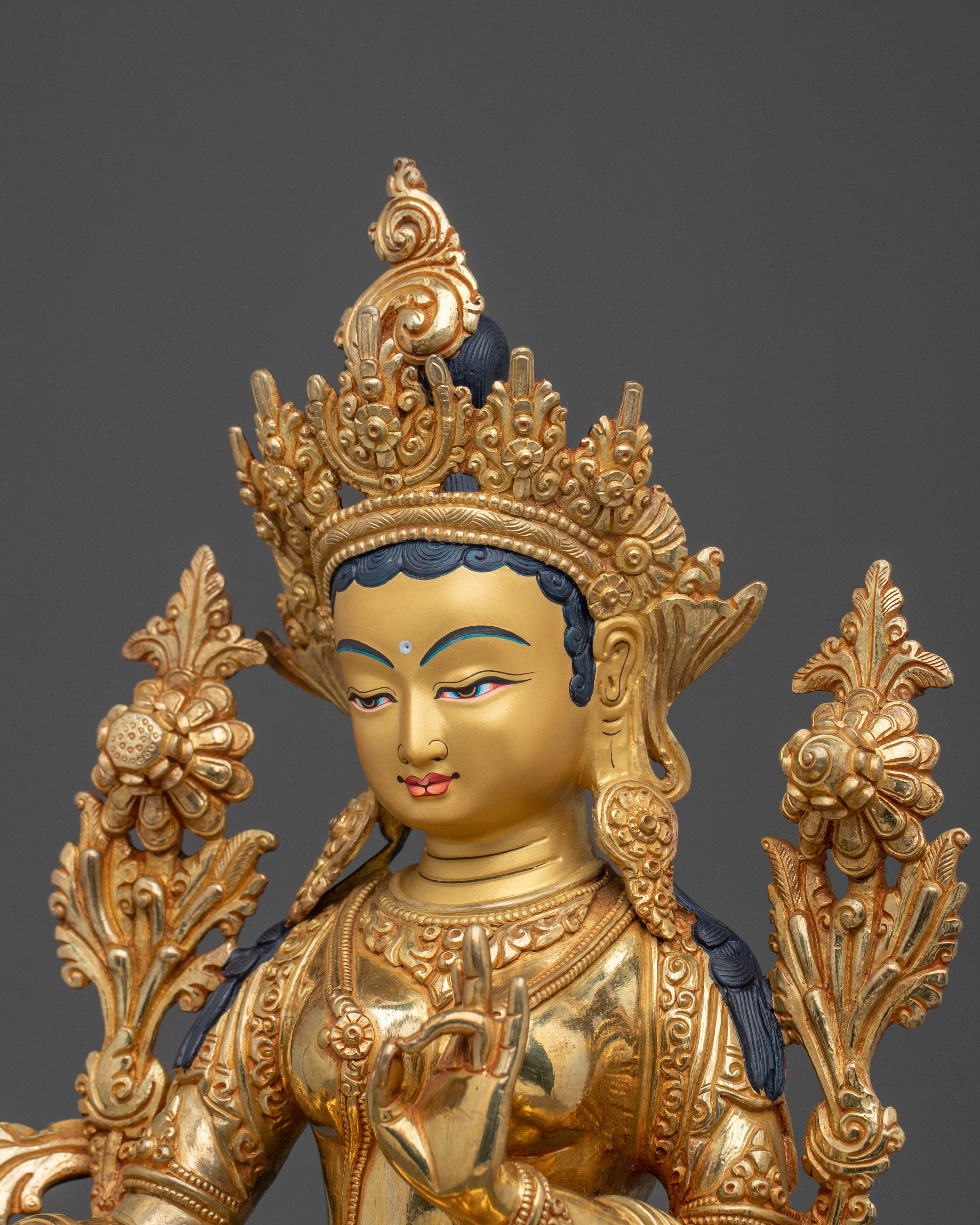 Divine Guardian Green Tara Statue: Symbol of Compassion and Protection