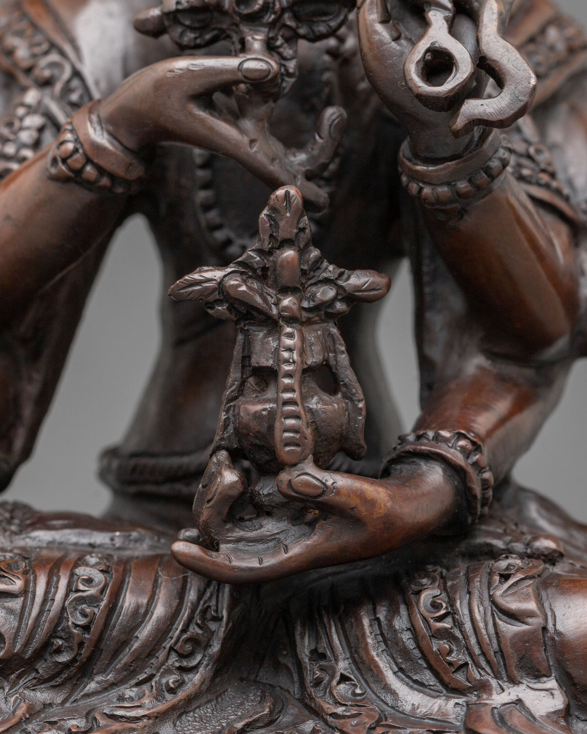 Handcrafted Namgyalma Oxidized Statue | Home Decor