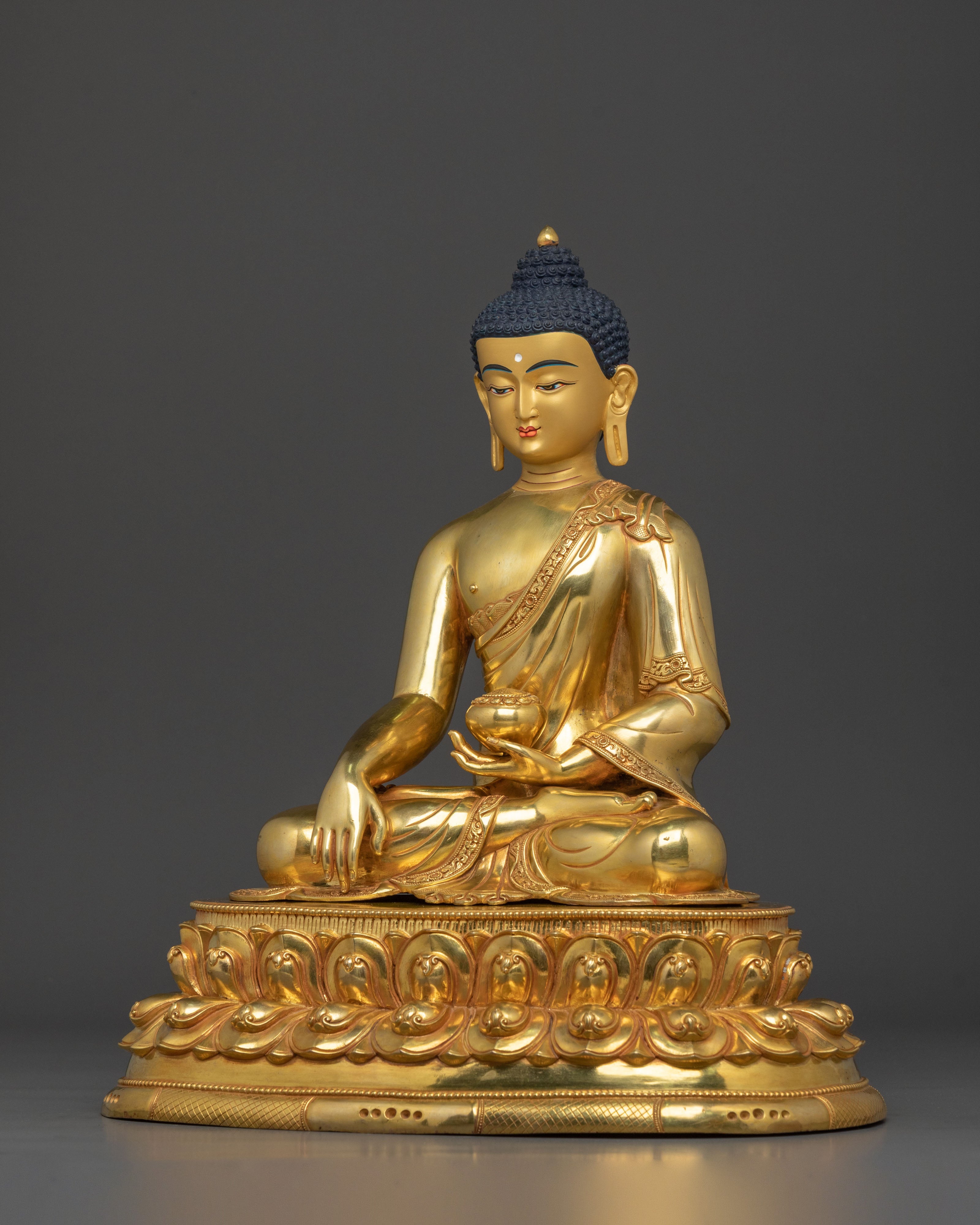 Authentic Himalayan Shakyamuni Buddha Statue