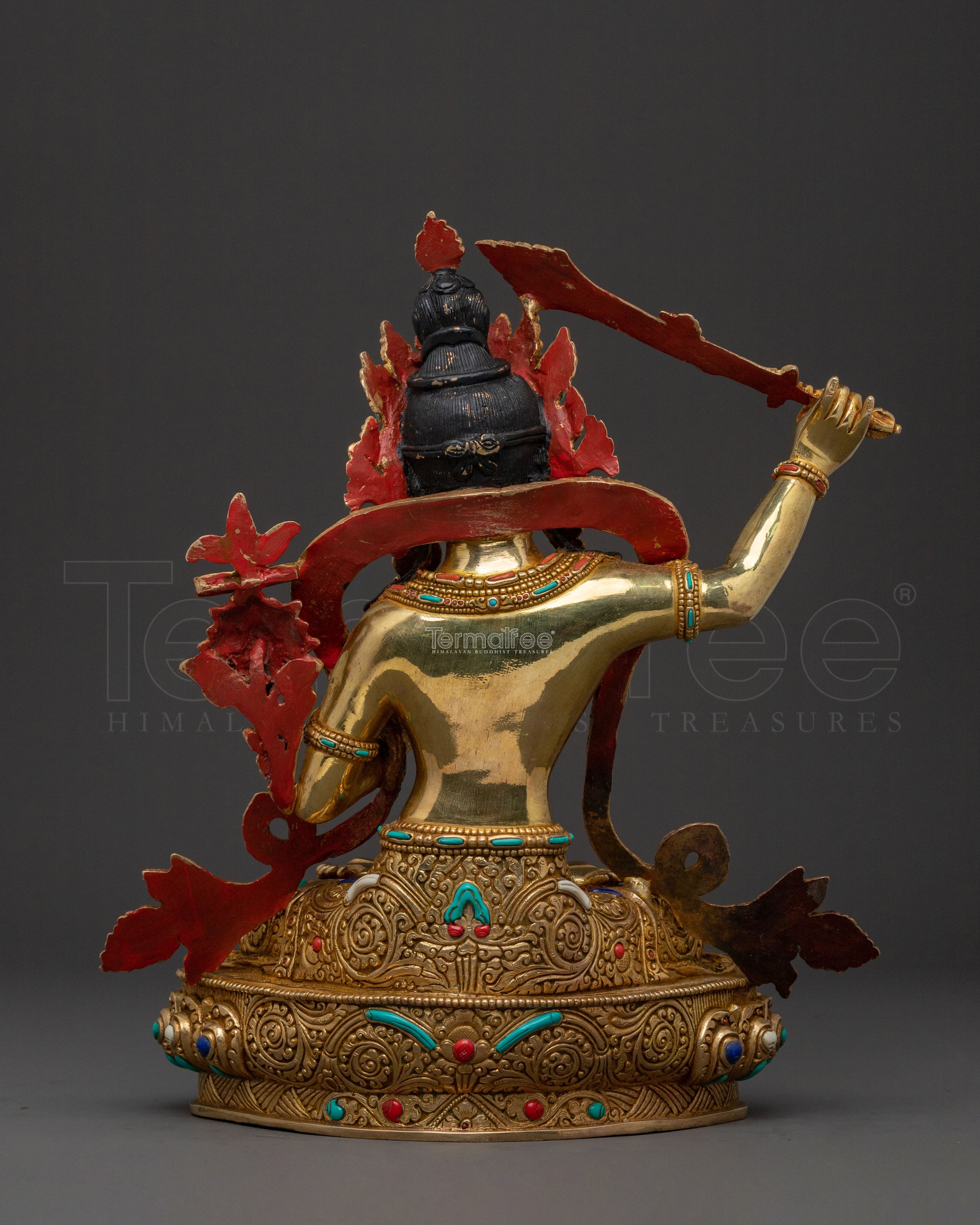 Bodhisattva Manjushri Statue | Wisdom Icon for Altar