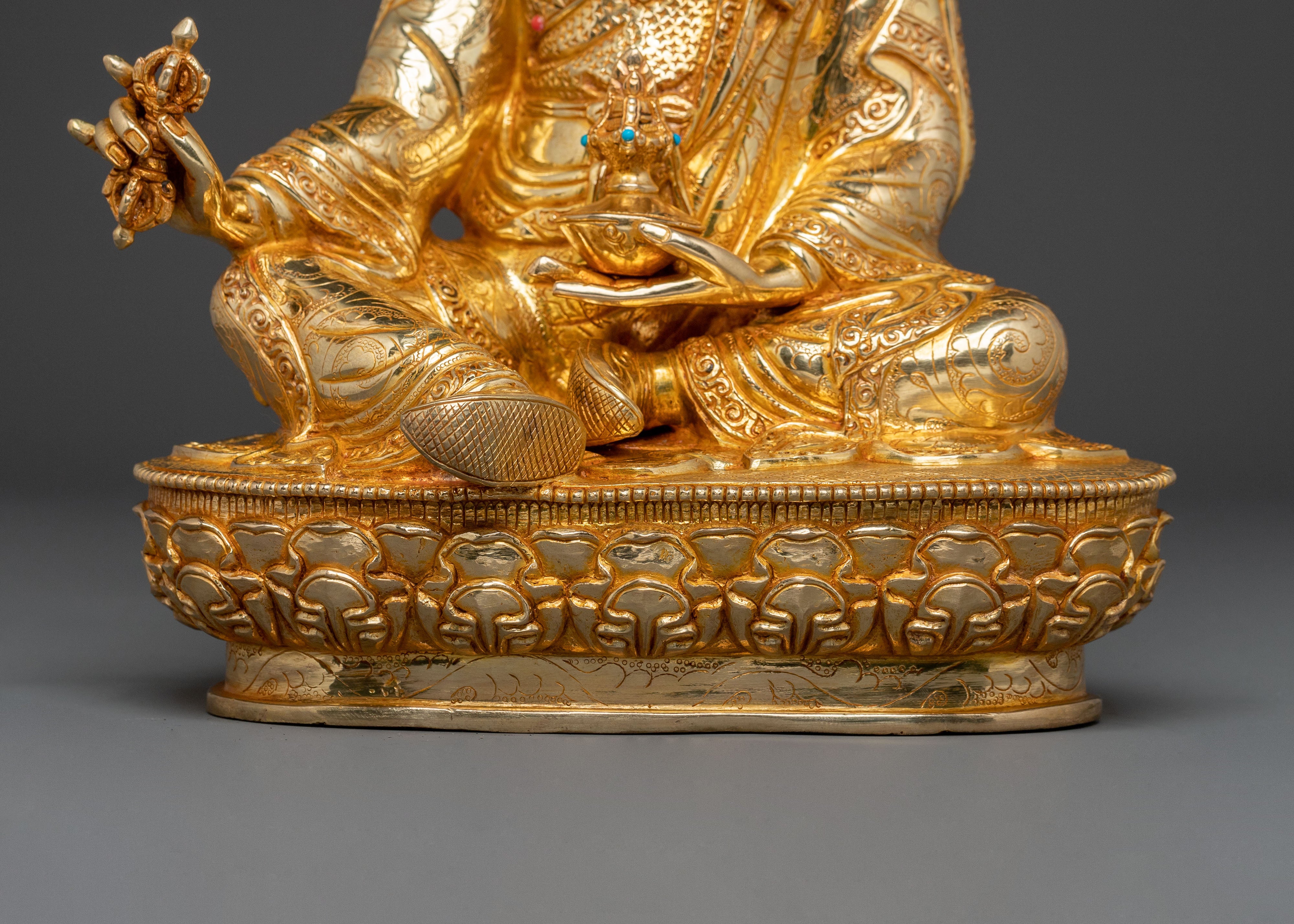 Guru Rinpoche Statue | Spiritual Altar Decor