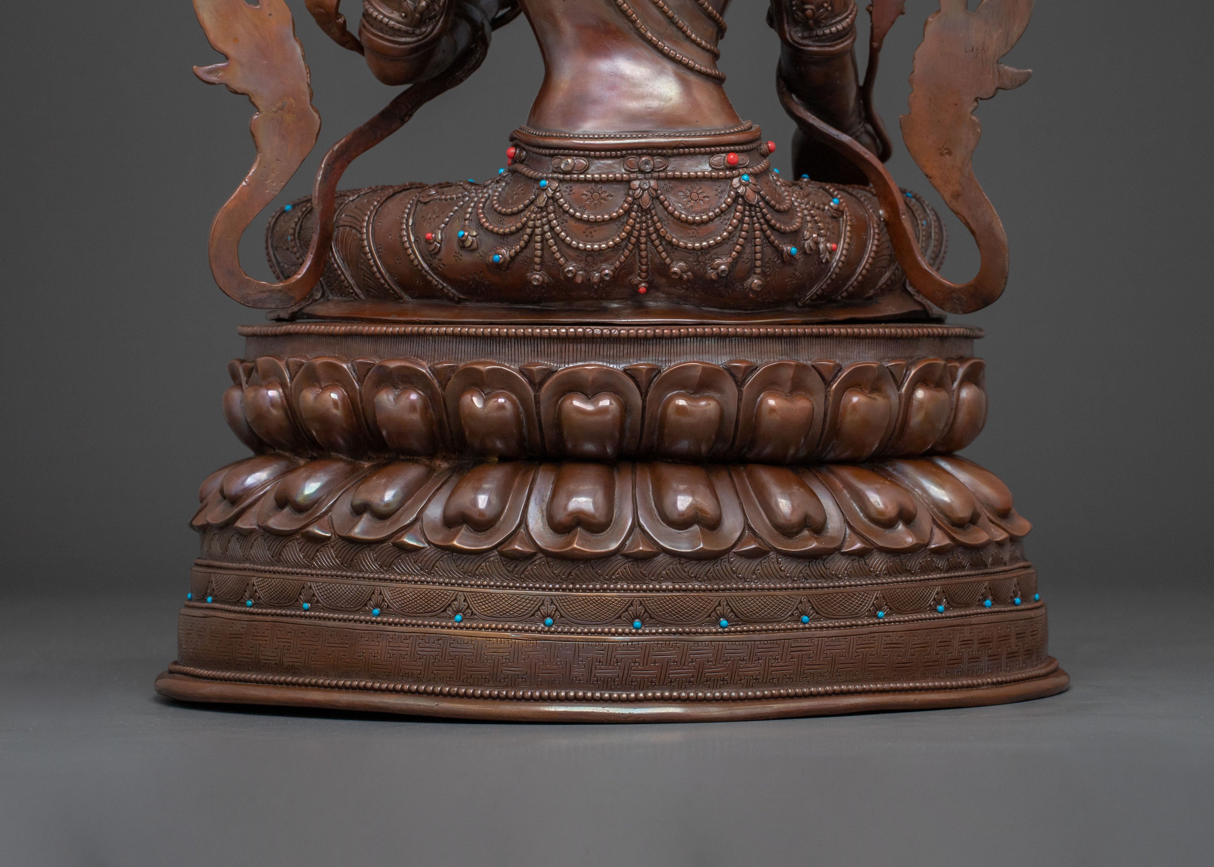 Green Tara Spiritual Statue | Buddhist Altar Decor