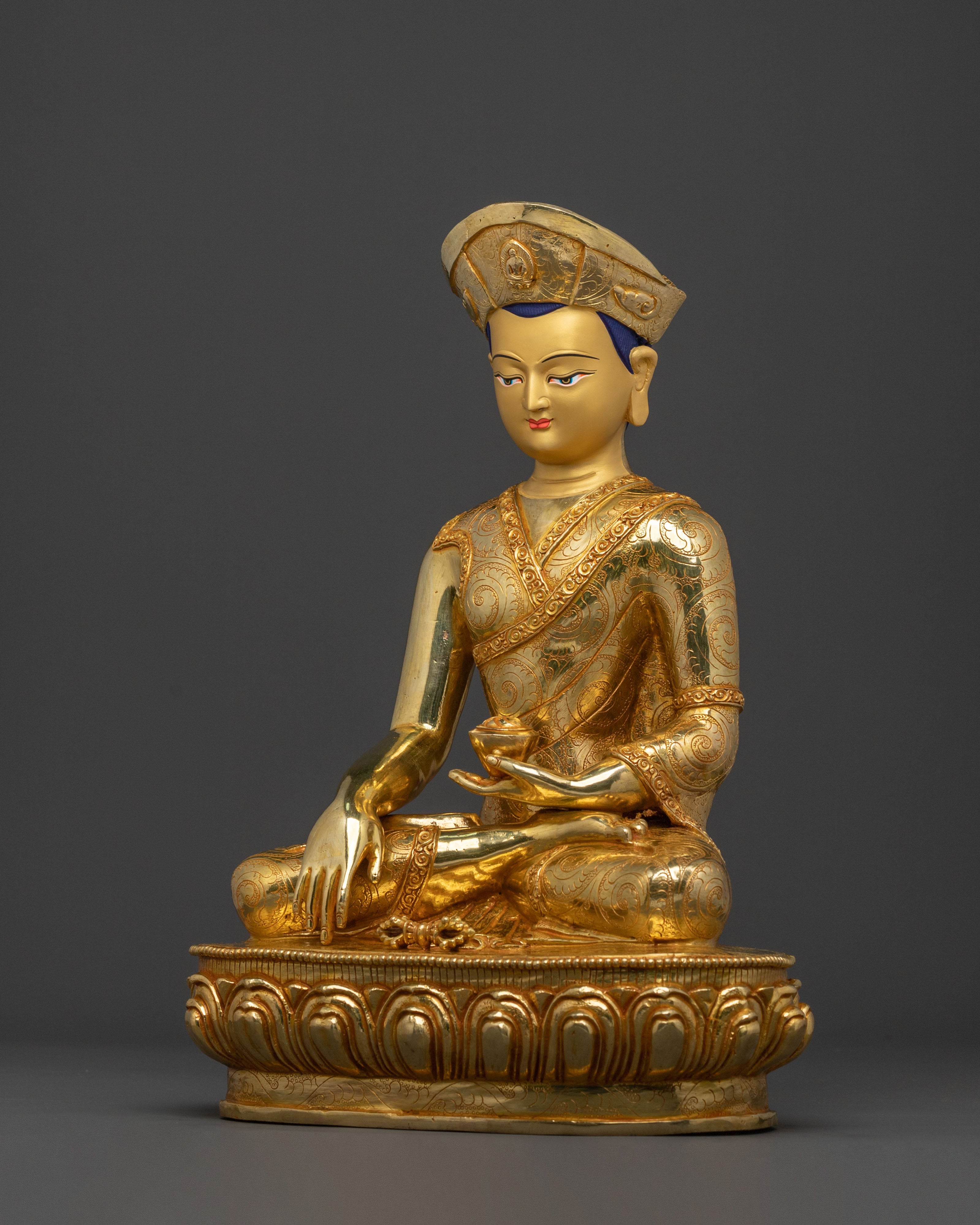 Handcrafted Jigten Sumgon Statue | Buddhist Master