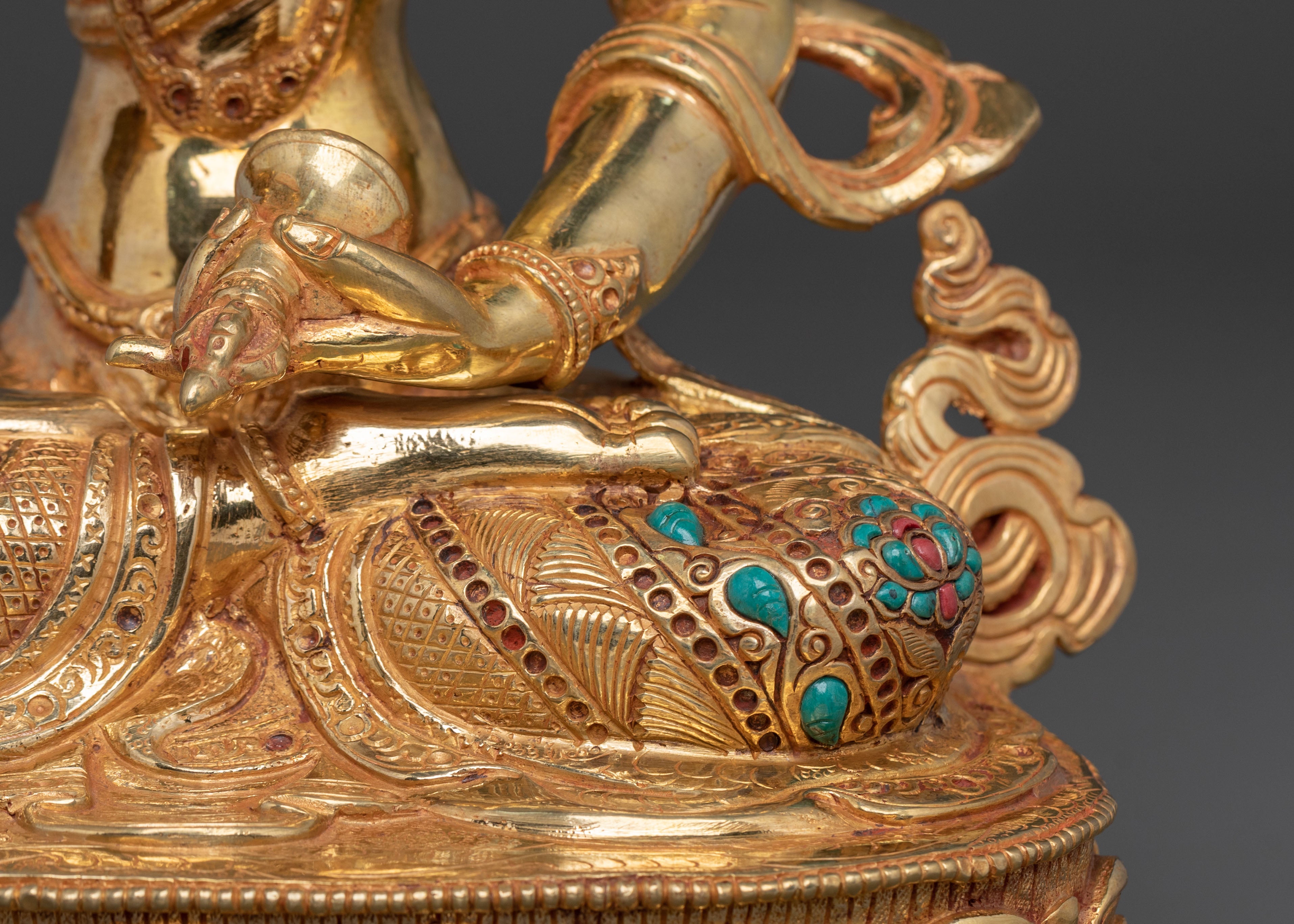 Vajrasattva Spiritual Statue: Altar Home Decor