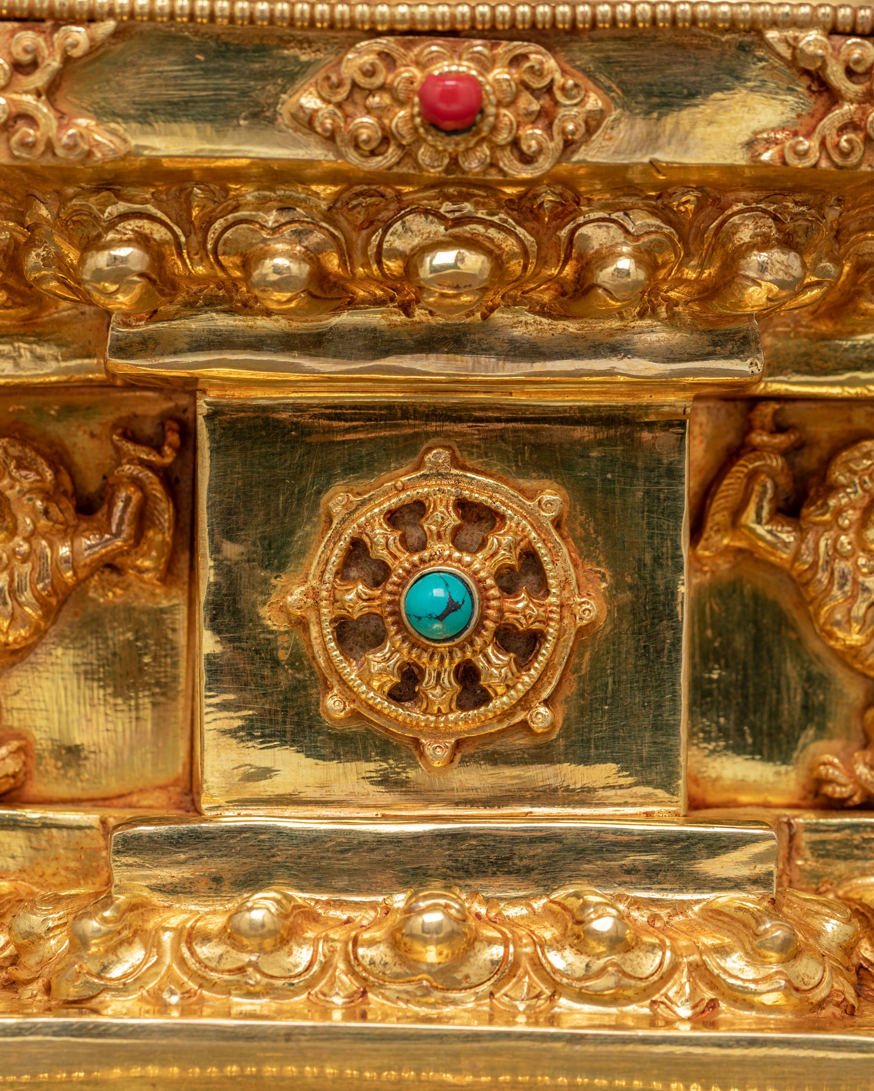 Handmade Twenty-One Tara Copper Set | 21 Tara Sculpture Set