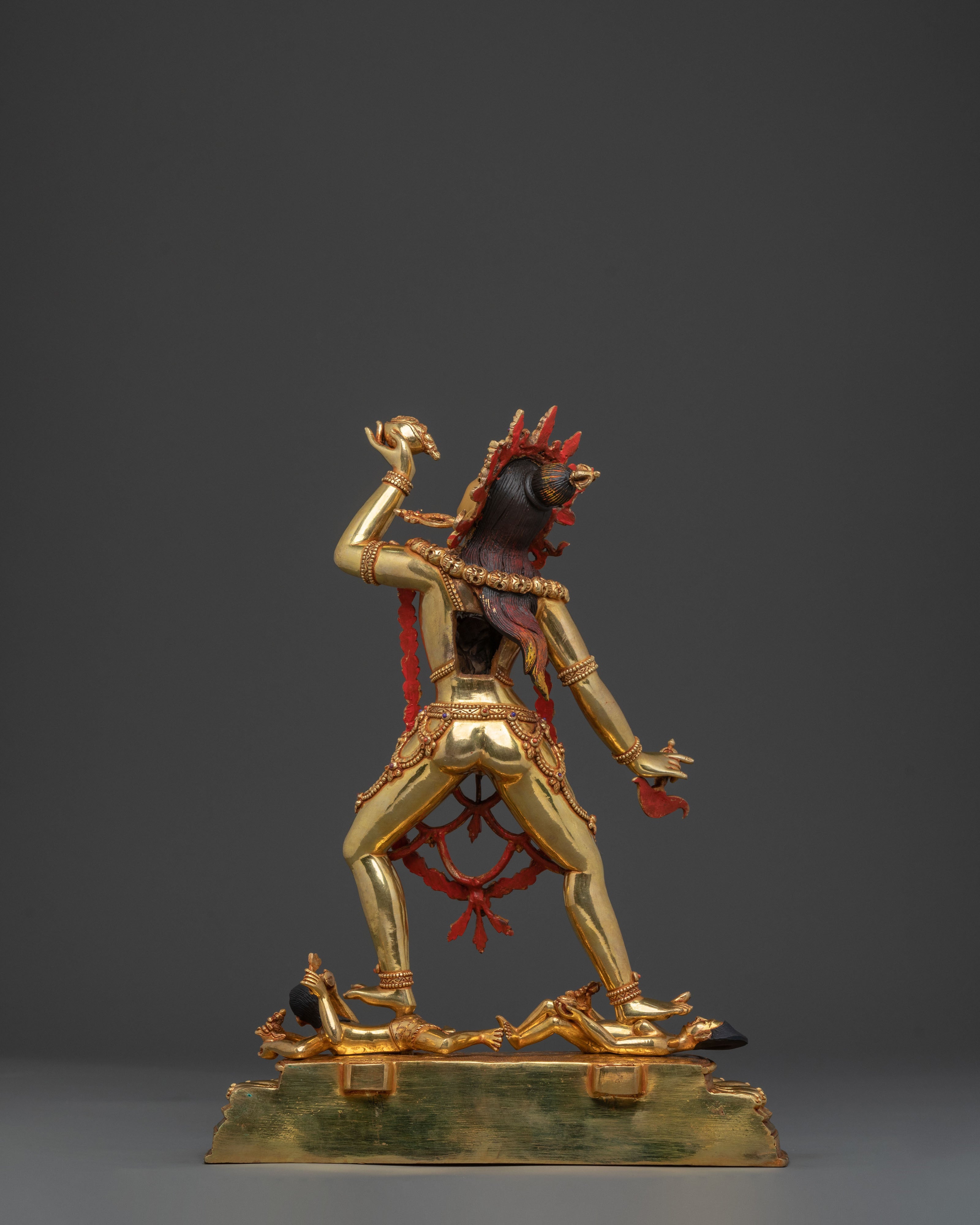 Vajrayogini Statue | 24K Gold Gilded Goddess